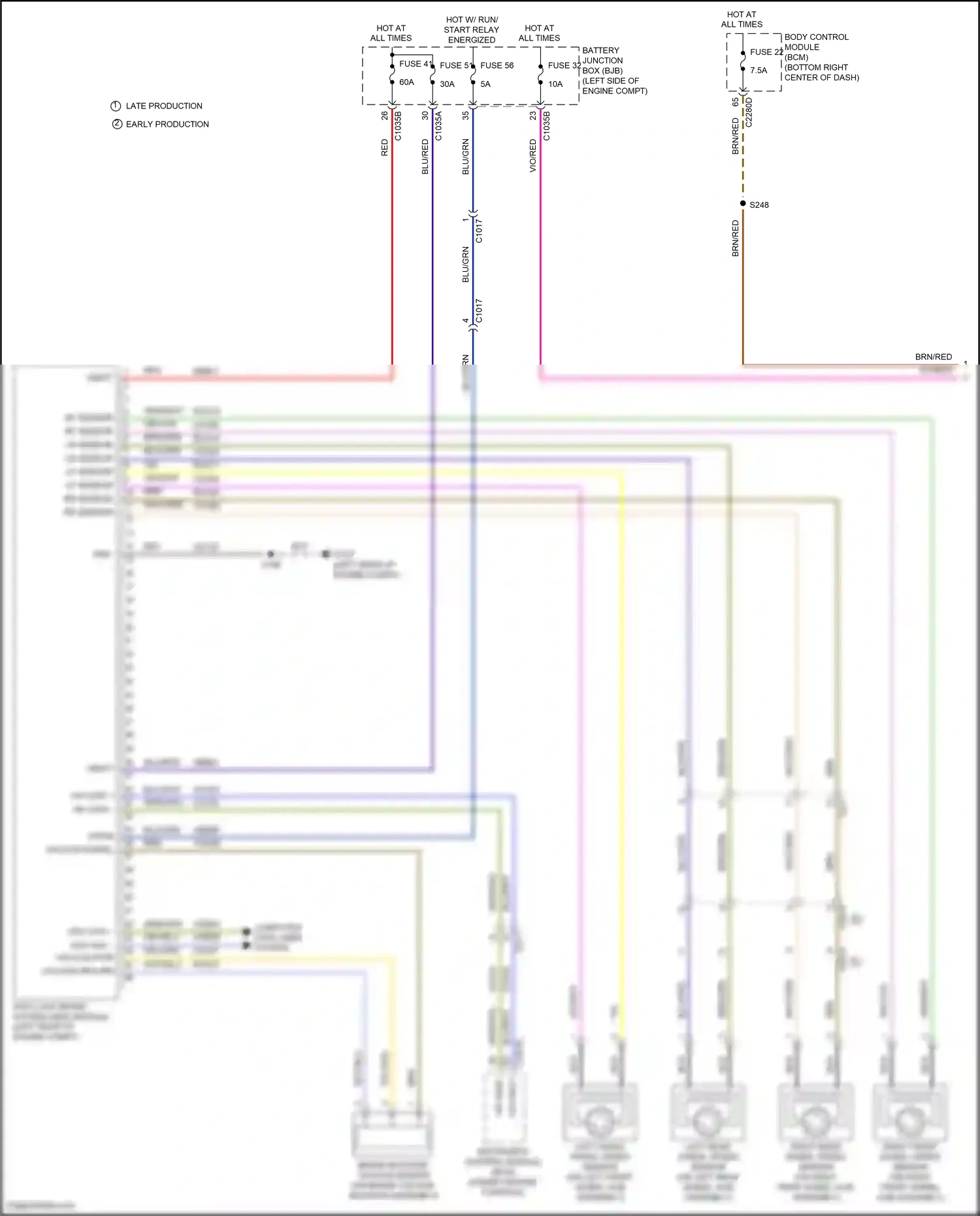 Ford Transit Connect II facelift (2018-2024) computer data lines system wiring diagram  (61 of 87)