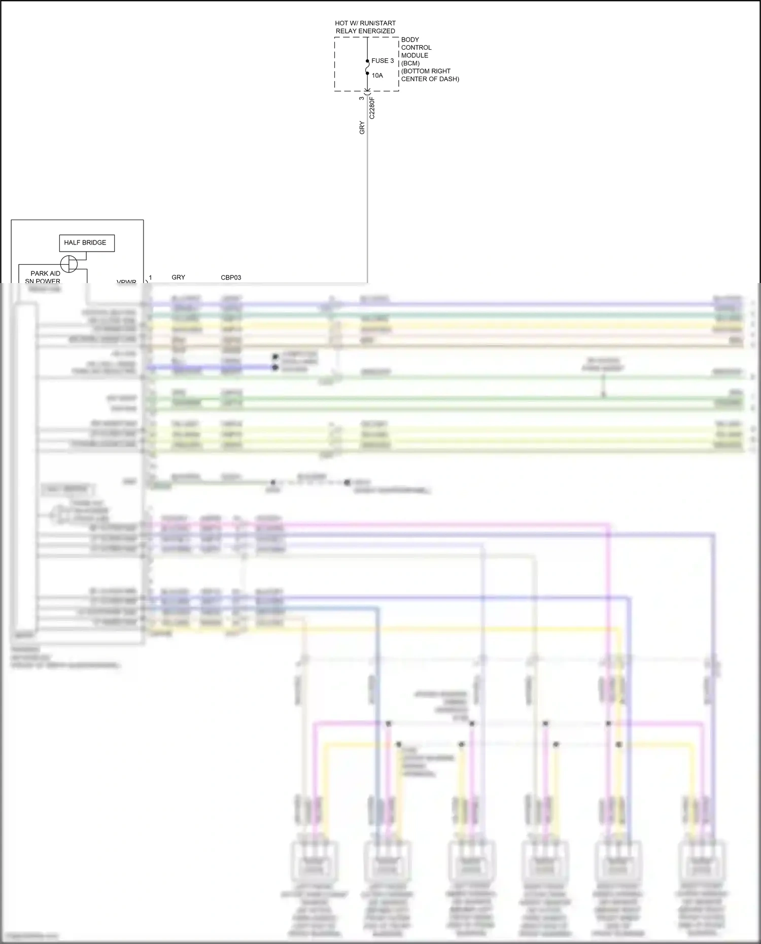 Ford Transit Connect II facelift (2018-2024) computer data lines system wiring diagram  (48 of 87)