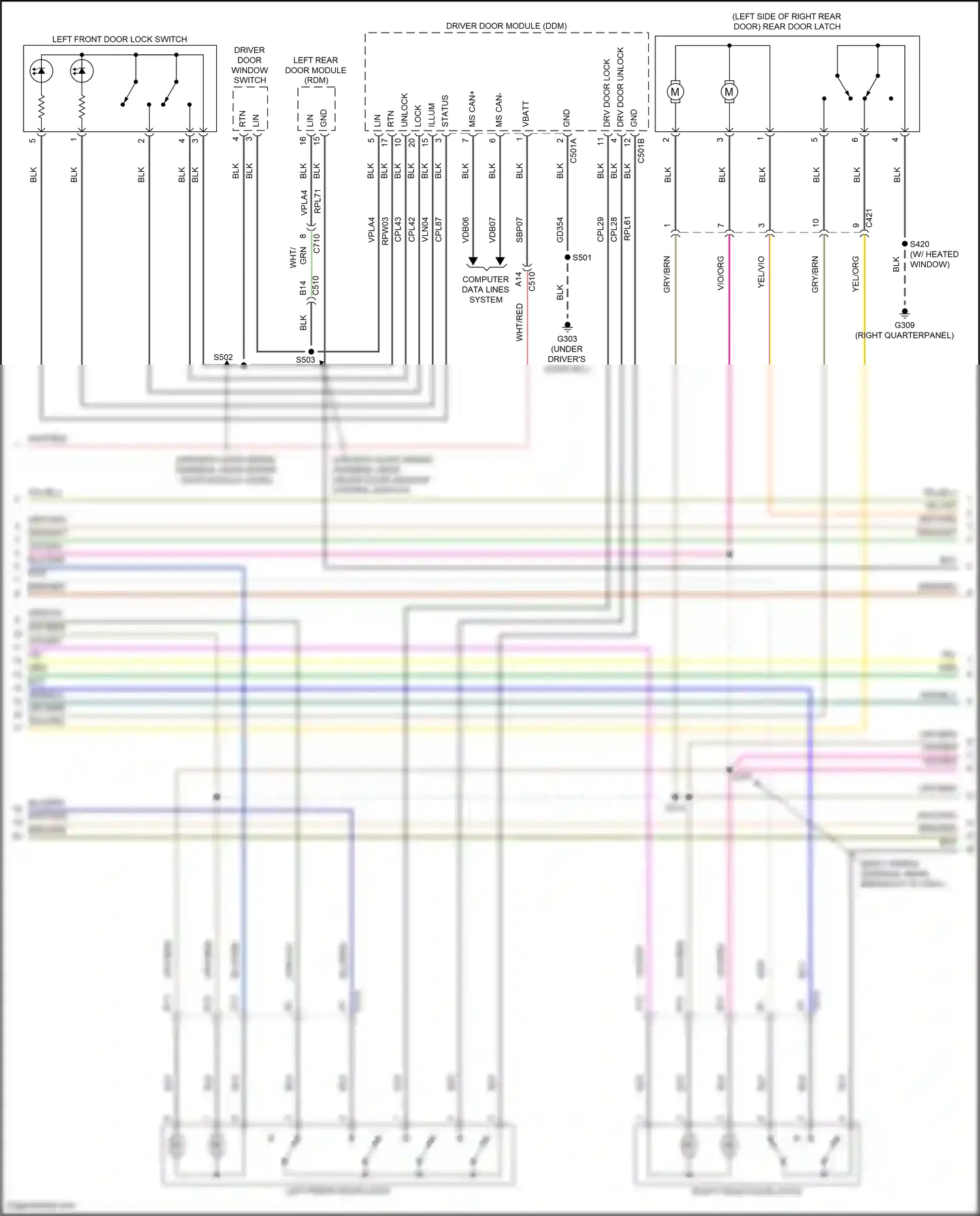 Ford Transit Connect II facelift (2018-2024) computer data lines system wiring diagram  (2 of 87)