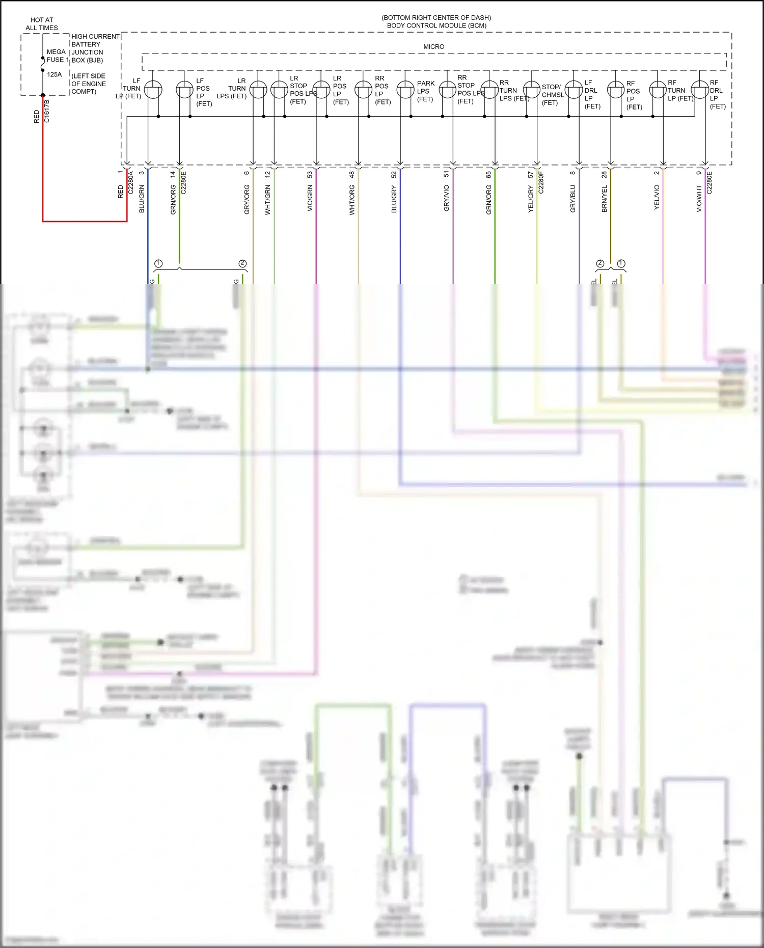 Ford Transit Connect II facelift (2018-2024) computer data lines system wiring diagram  (12 of 87)