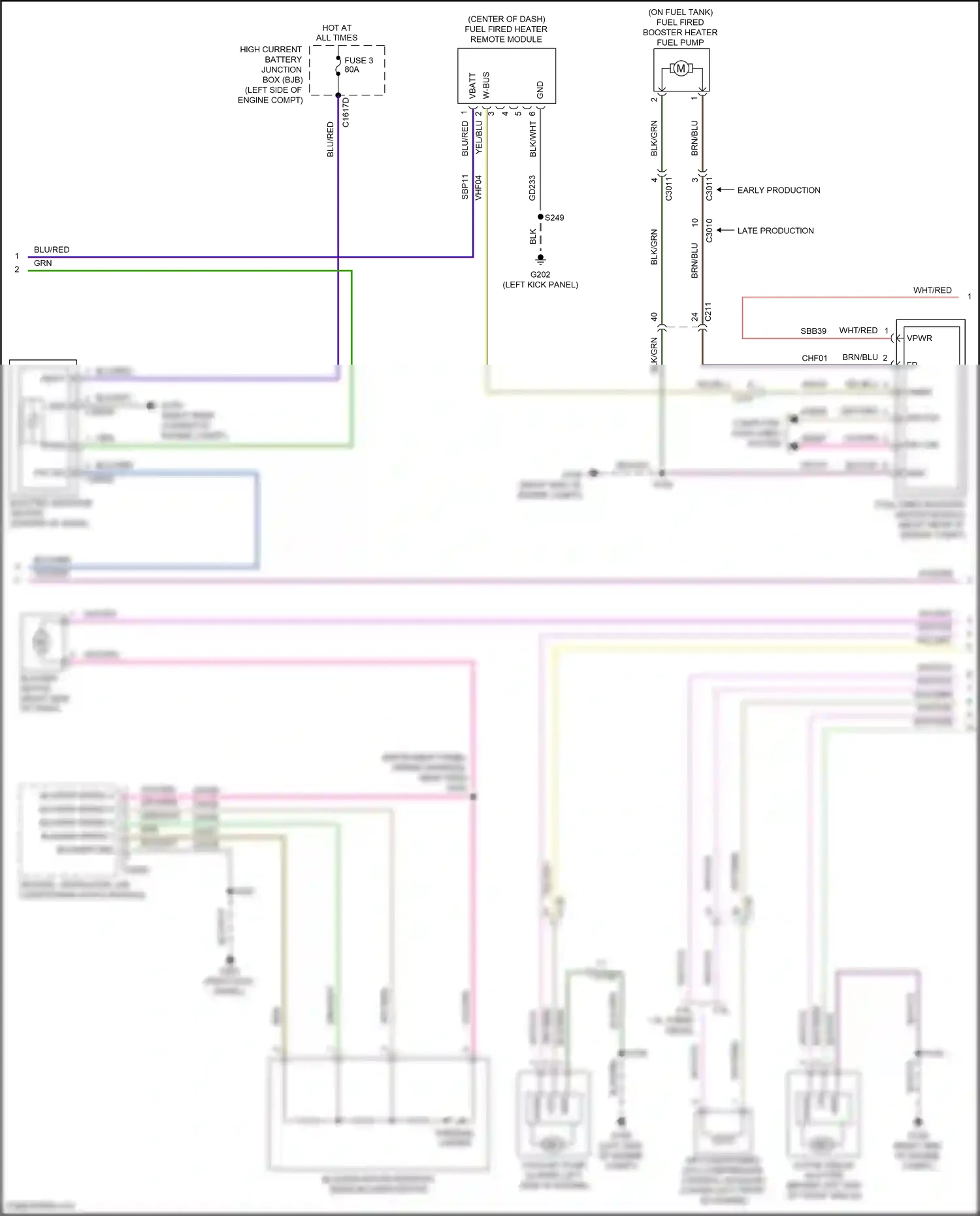 Ford Transit Connect II facelift (2018-2024) computer data lines system wiring diagram  (38 of 87)
