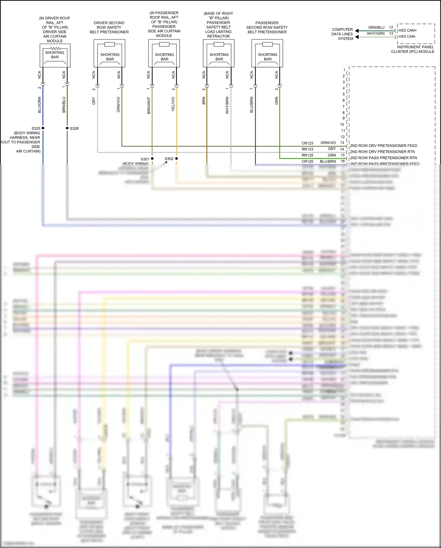 Ford Transit Connect II facelift (2018-2024) computer data lines system wiring diagram  (30 of 87)