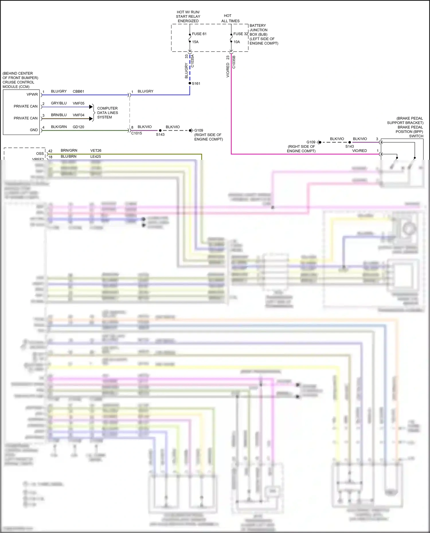 Ford Transit Connect II facelift (2018-2024) etcref vref wiring diagram  (1 of 1)
