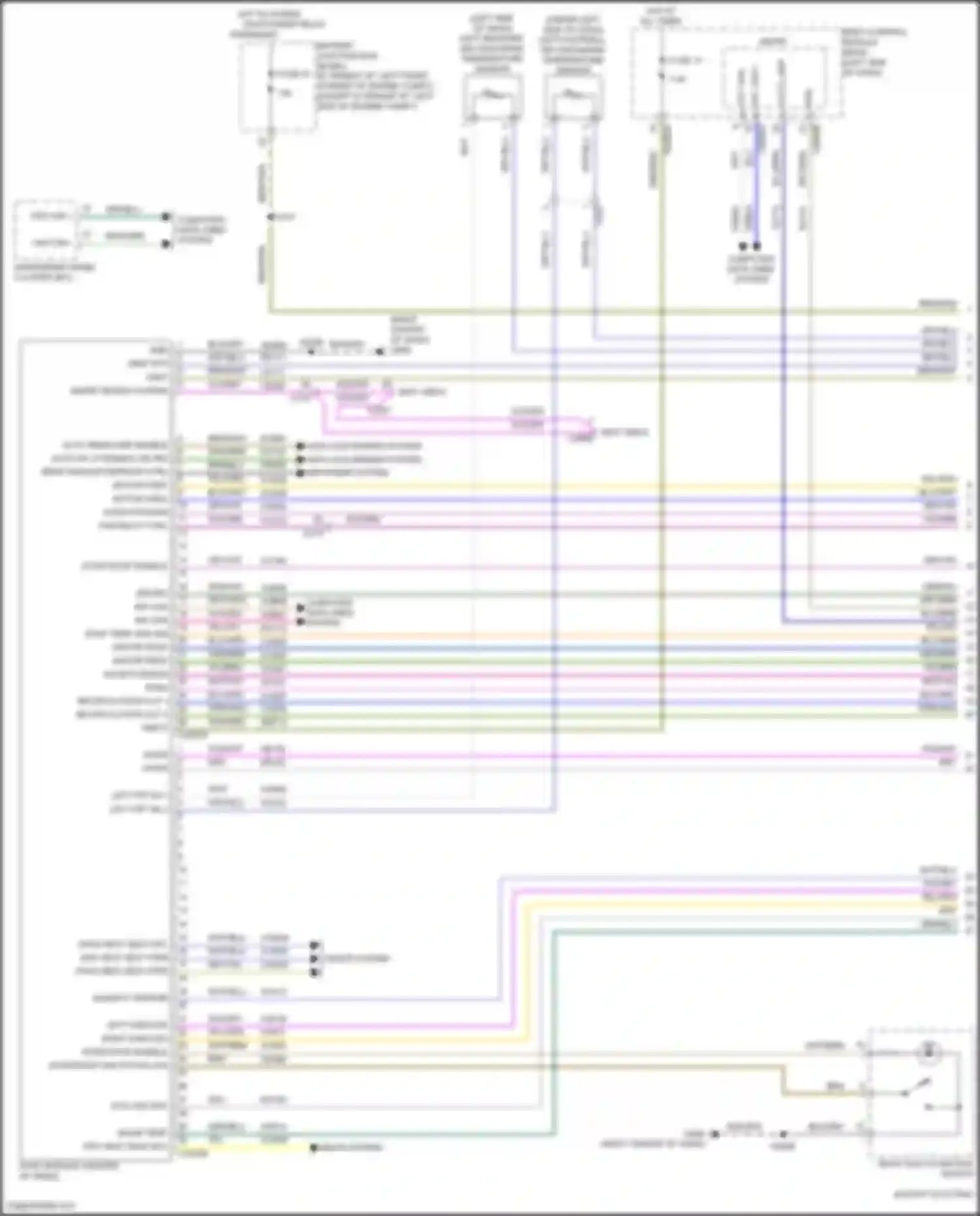 Transit Ford T8 (2023-2024): Automatic a/c circuit (1 of 7)