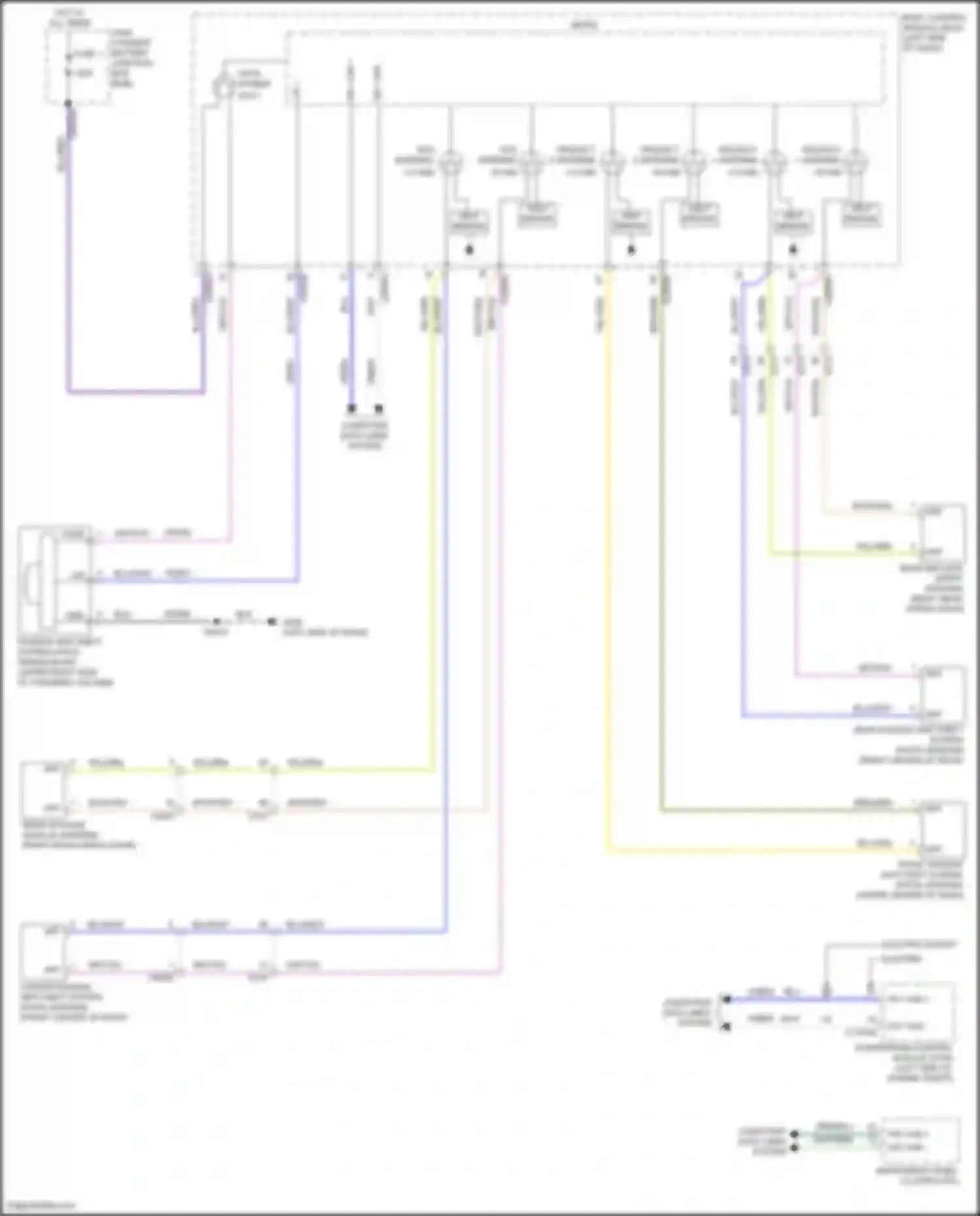 Transit Ford T8 (2023-2024): Passive anti-theft circuit