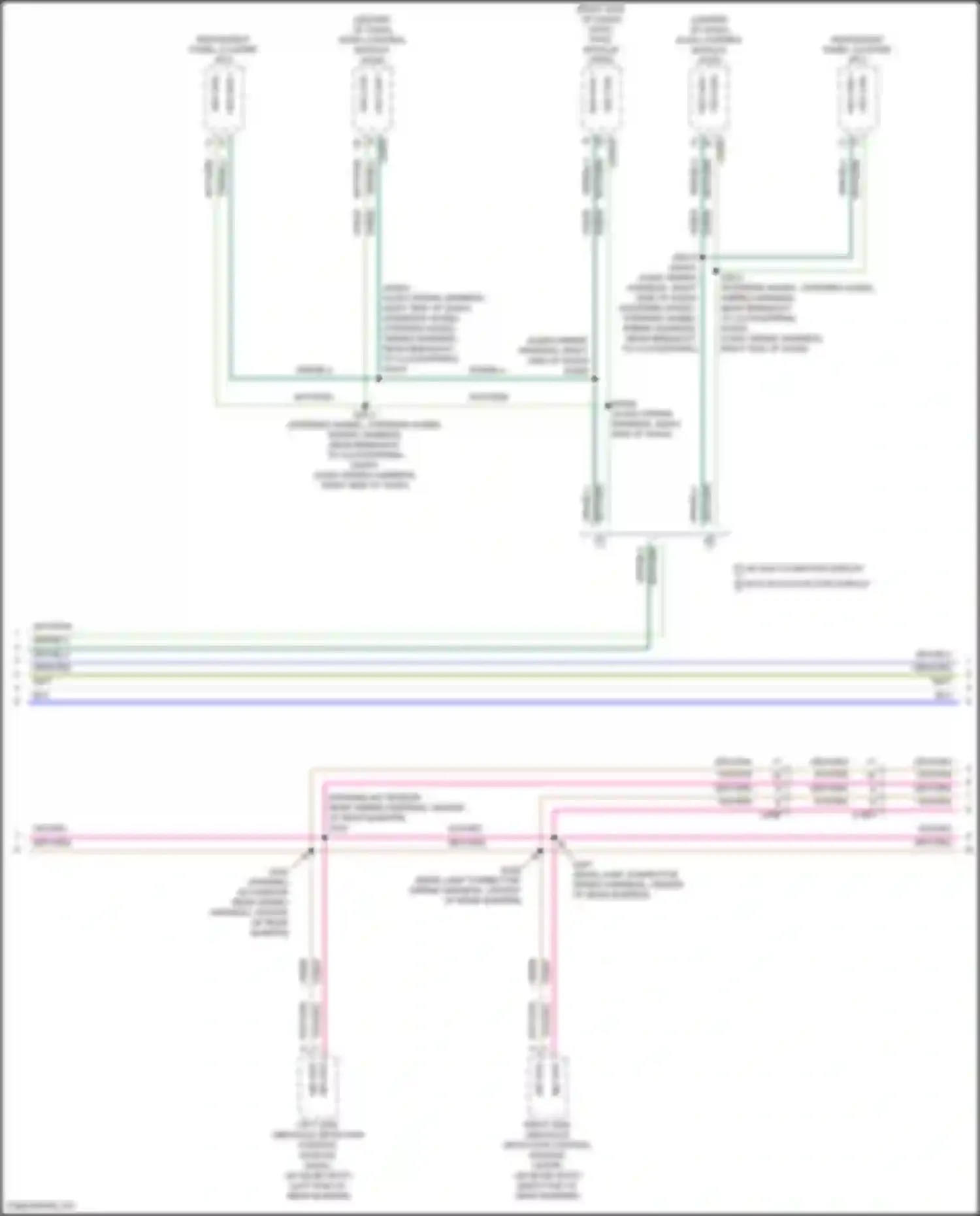 Transit Ford T8 (2023-2024): Computer data lines circuit, w/o sync 4 (2 of 4)