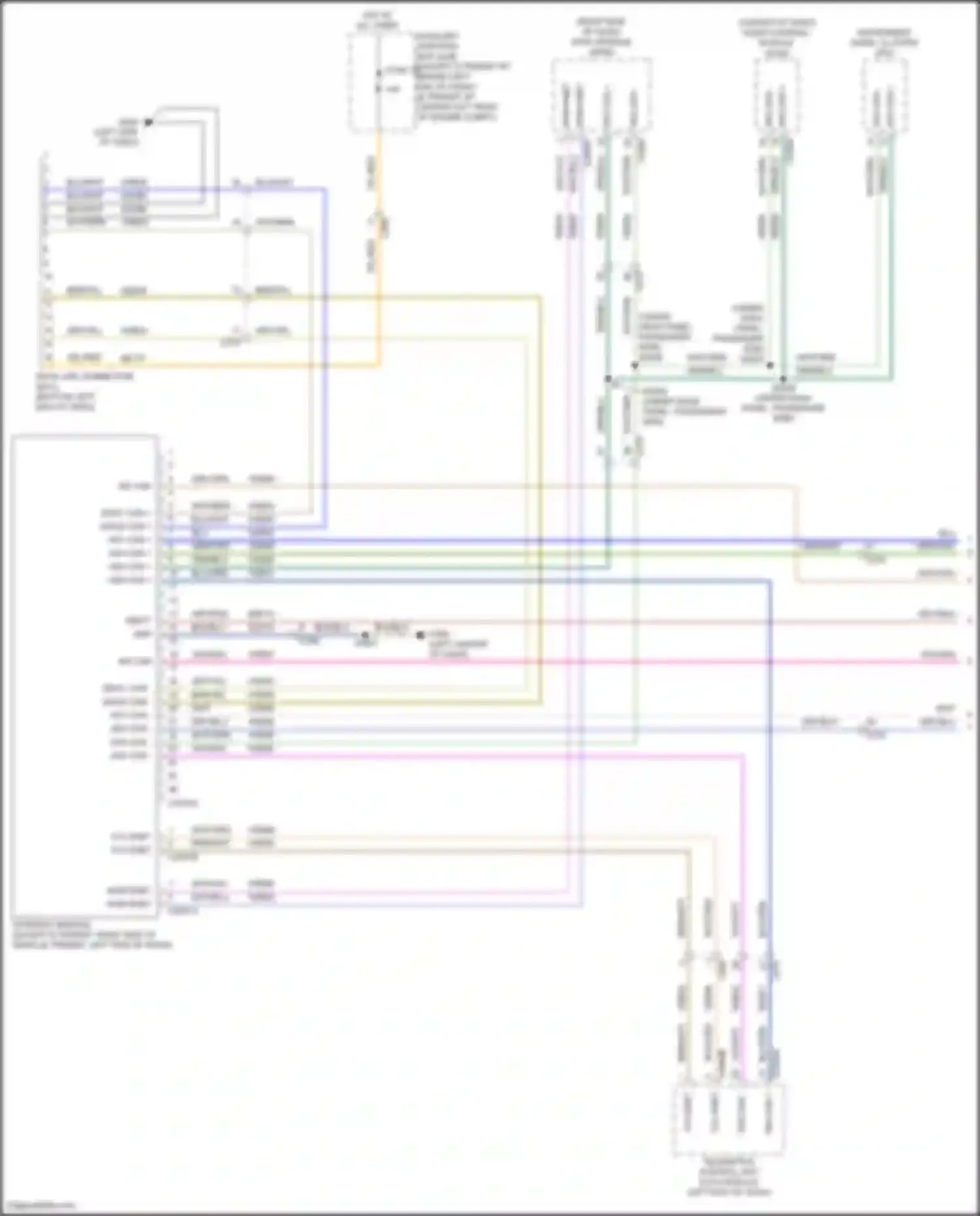 Transit Ford T8 (2023-2024): Computer data lines circuit, w/ sync 4 (1 of 4)