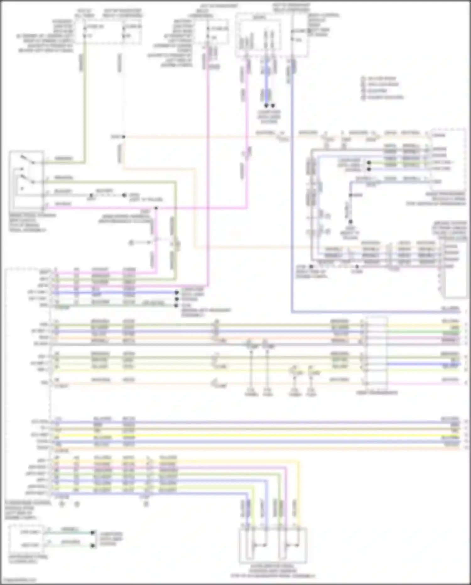 Transit Ford T8 (2023-2024): Cruise control circuit (1 of 3)