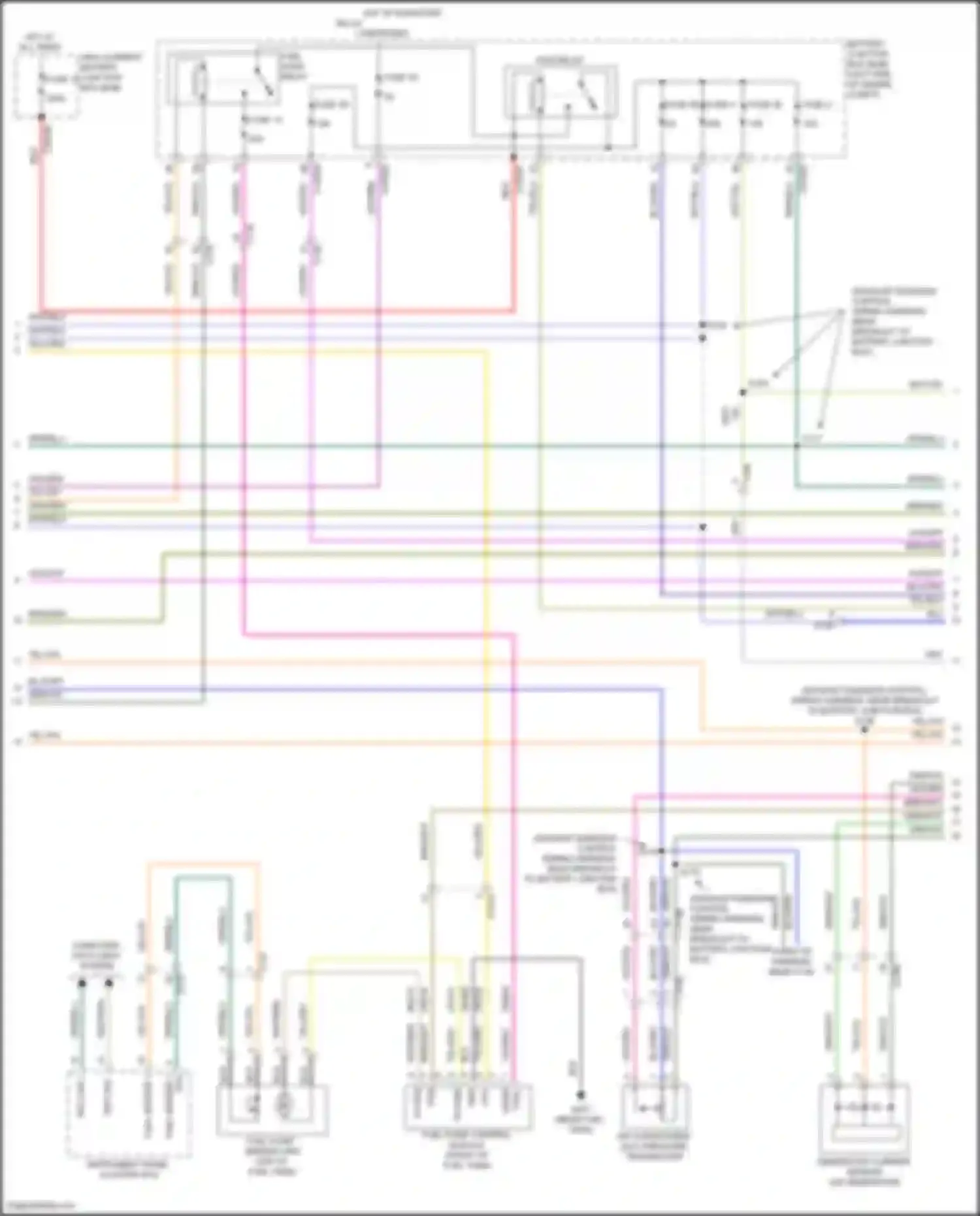 Transit Ford T8 (2023-2024): Wiring diagram engine performance 3.5l flex (2 of 10)