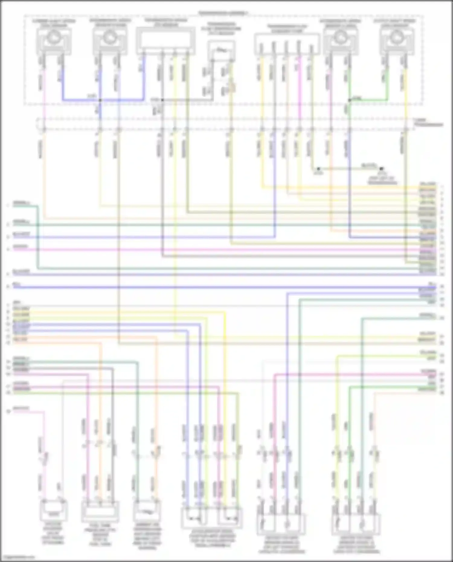 Transit Ford T8 (2023-2024): Wiring diagram engine performance 3.5l flex (4 of 10)