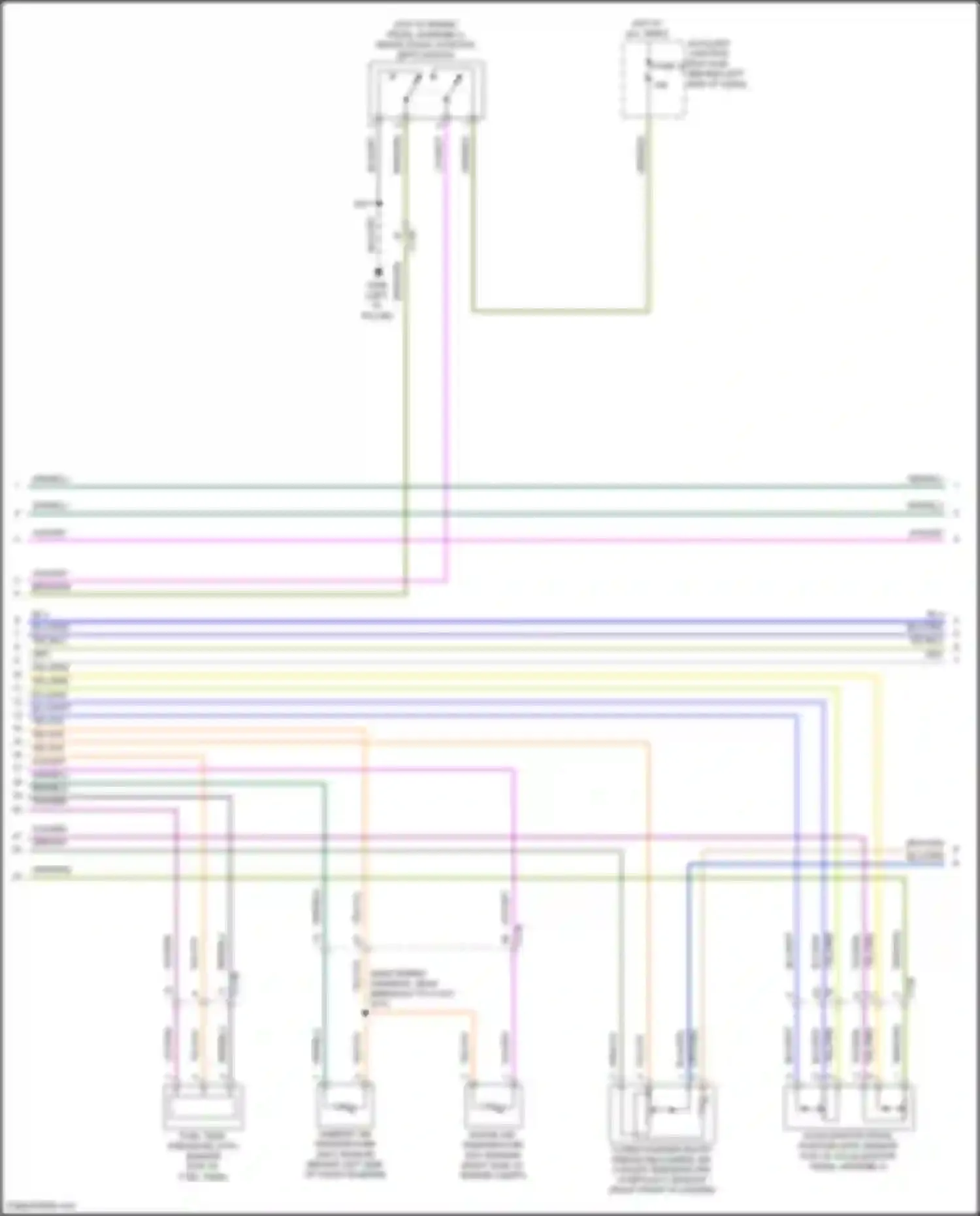 Transit Ford T8 (2023-2024): Wiring diagram engine performance 3.5l turbo (4 of 12)