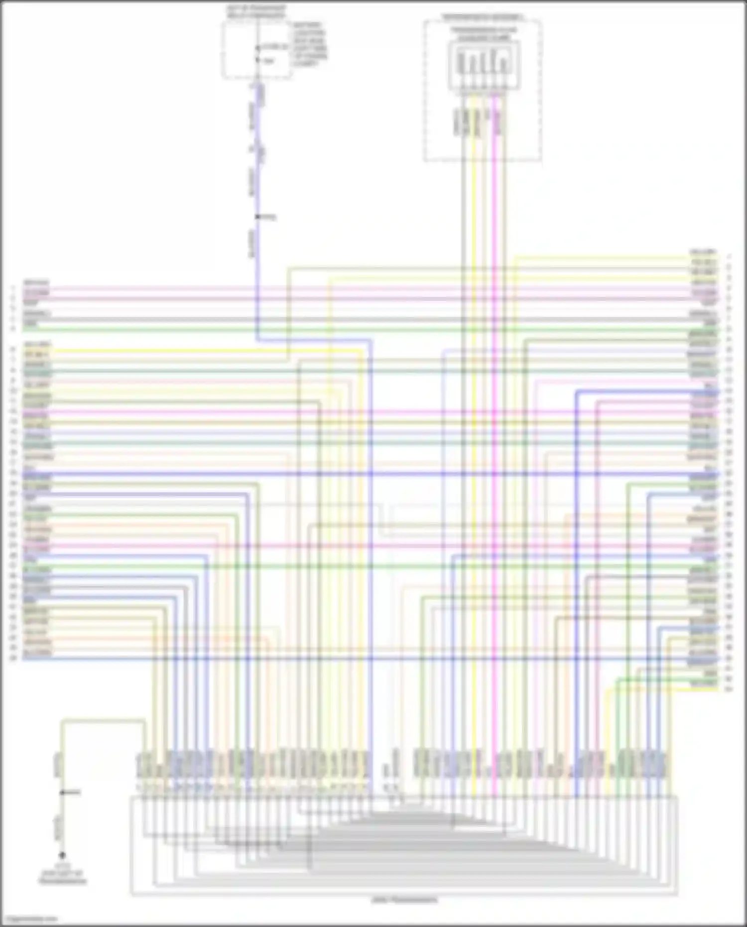 Transit Ford T8 (2023-2024): Wiring diagram engine performance 3.5l turbo (6 of 12)