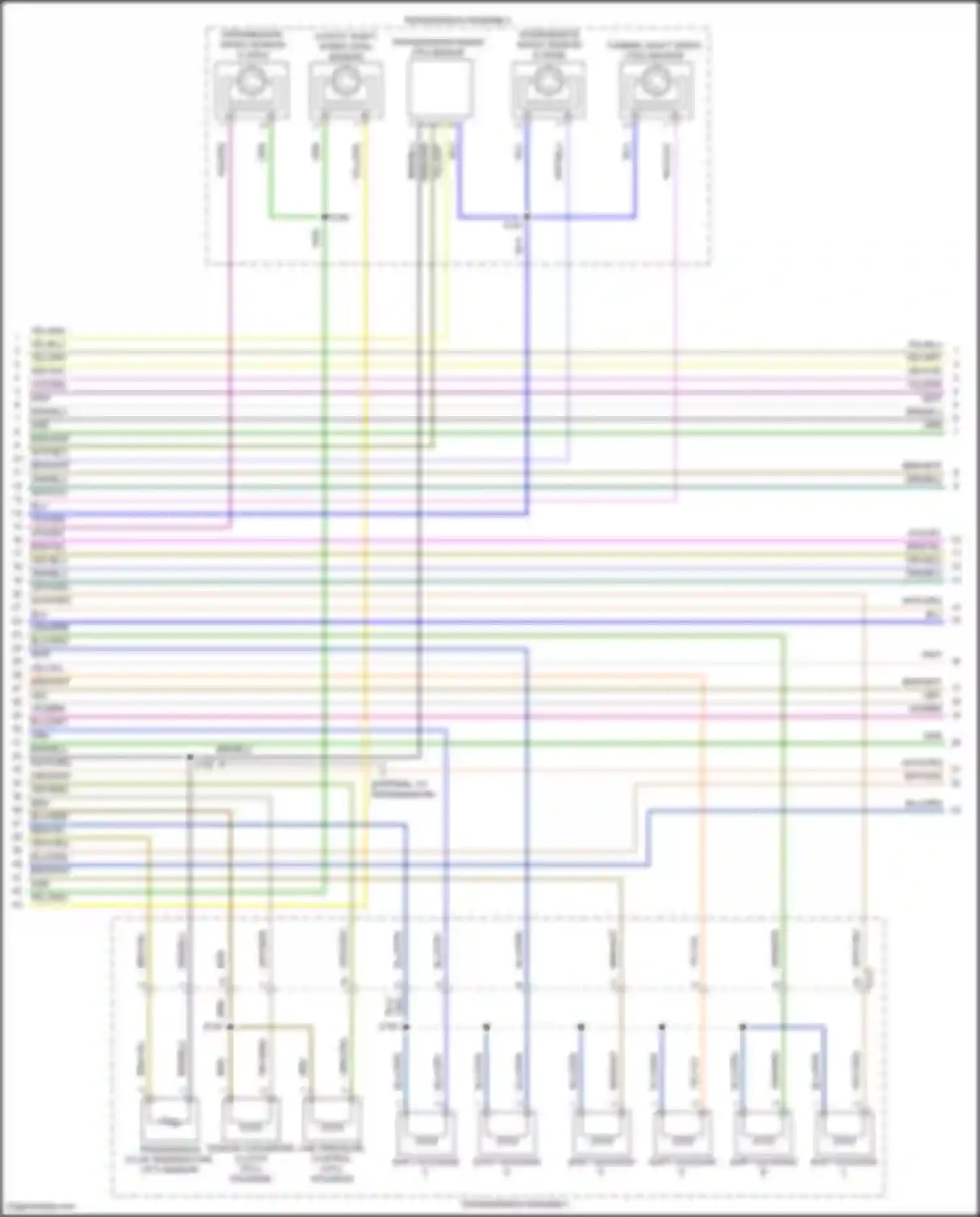 Transit Ford T8 (2023-2024): Wiring diagram engine performance 3.5l turbo (7 of 12)
