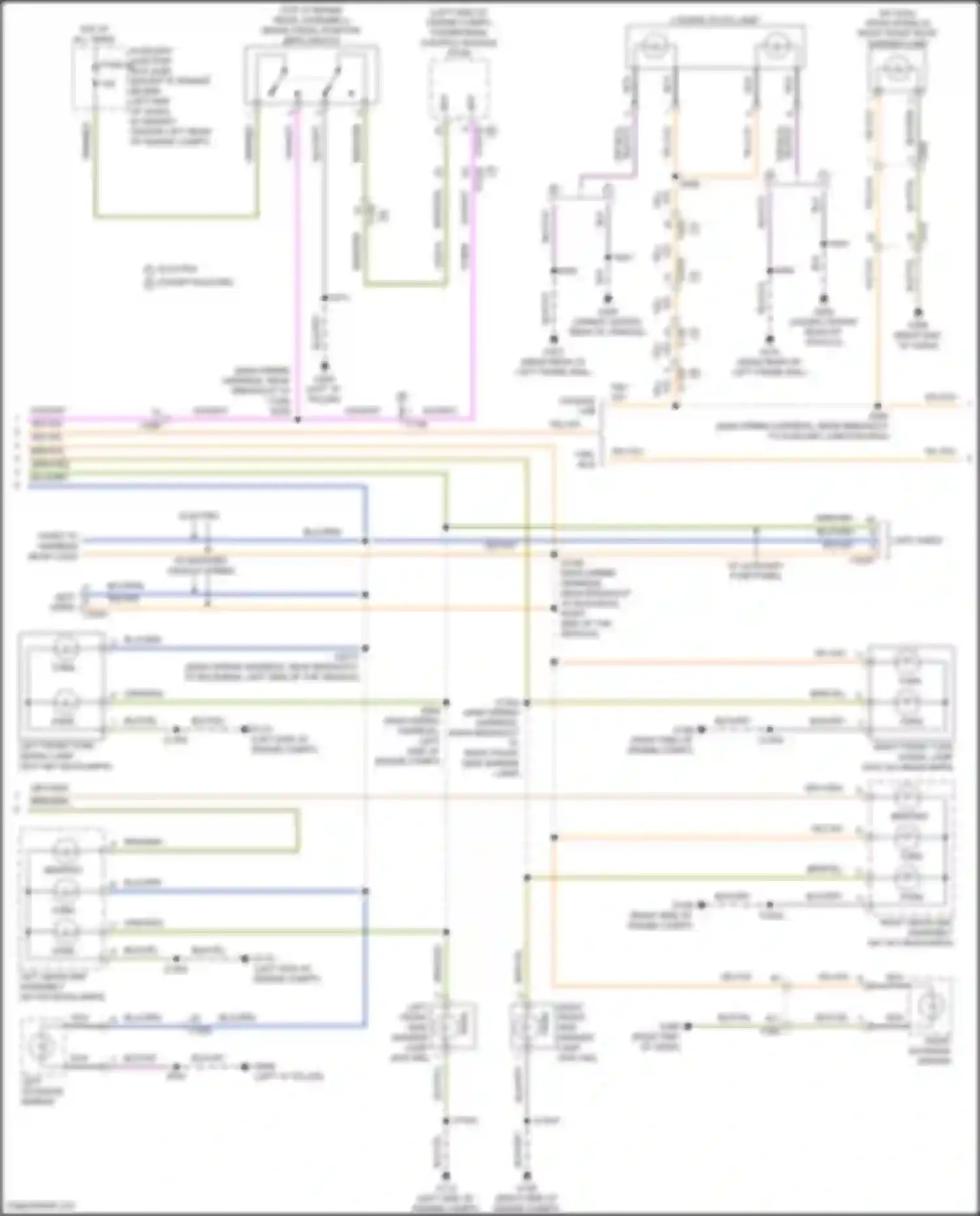 Transit Ford T8 (2023-2024): Exterior lamps circuit (3 of 4)