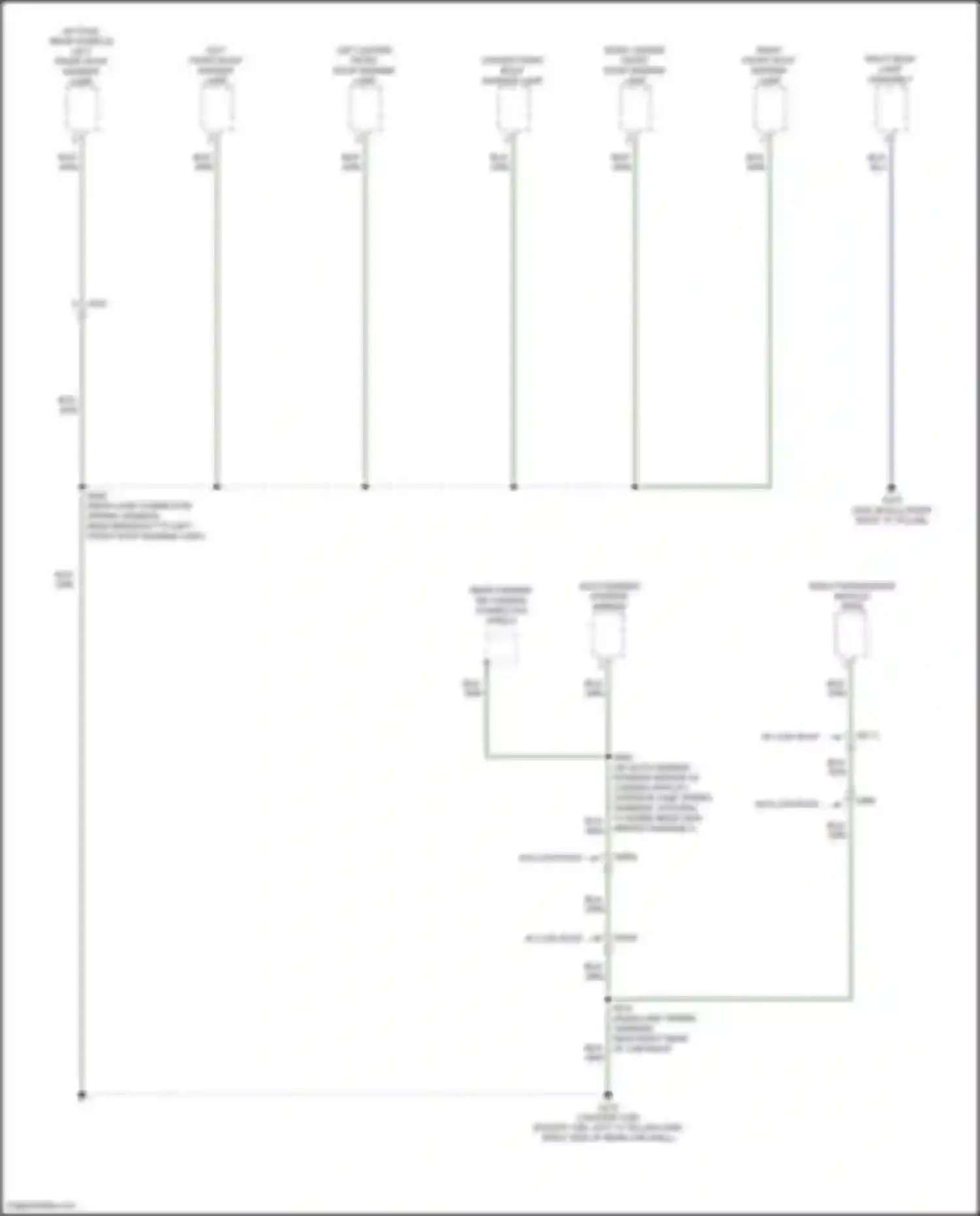 Transit Ford T8 (2023-2024): Ground distribution circuit (10 of 11)