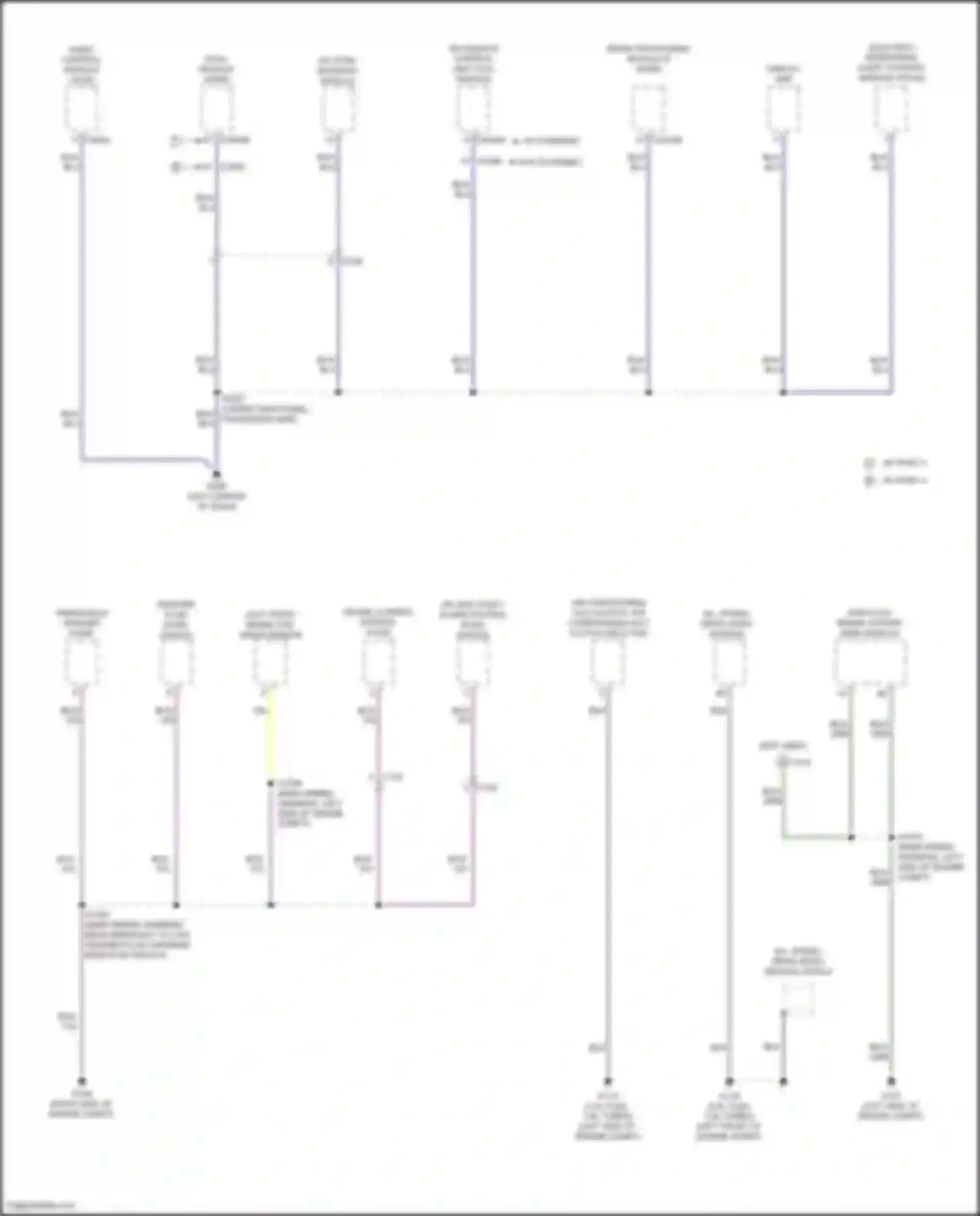 Transit Ford T8 (2023-2024): Ground distribution circuit (2 of 11)
