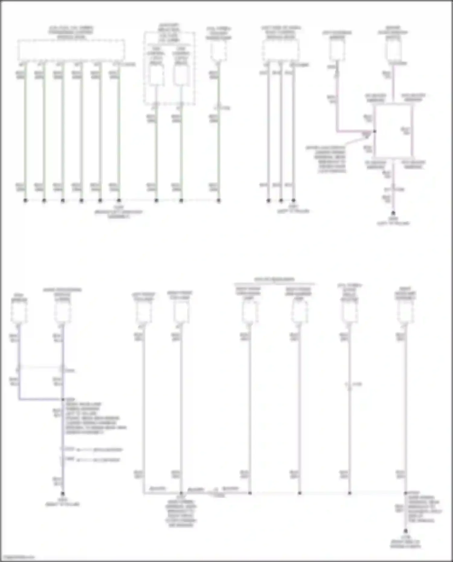 Transit Ford T8 (2023-2024): Ground distribution circuit (3 of 11)