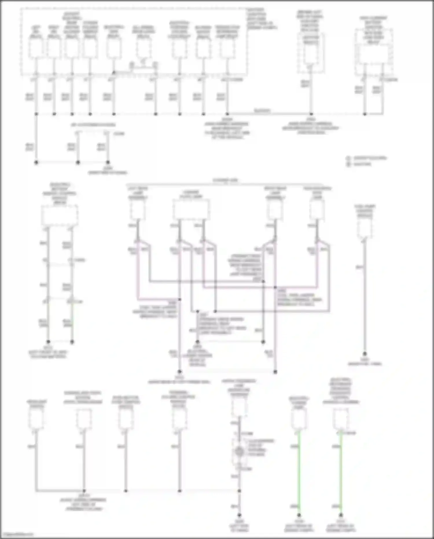 Transit Ford T8 (2023-2024): Ground distribution circuit (5 of 11)