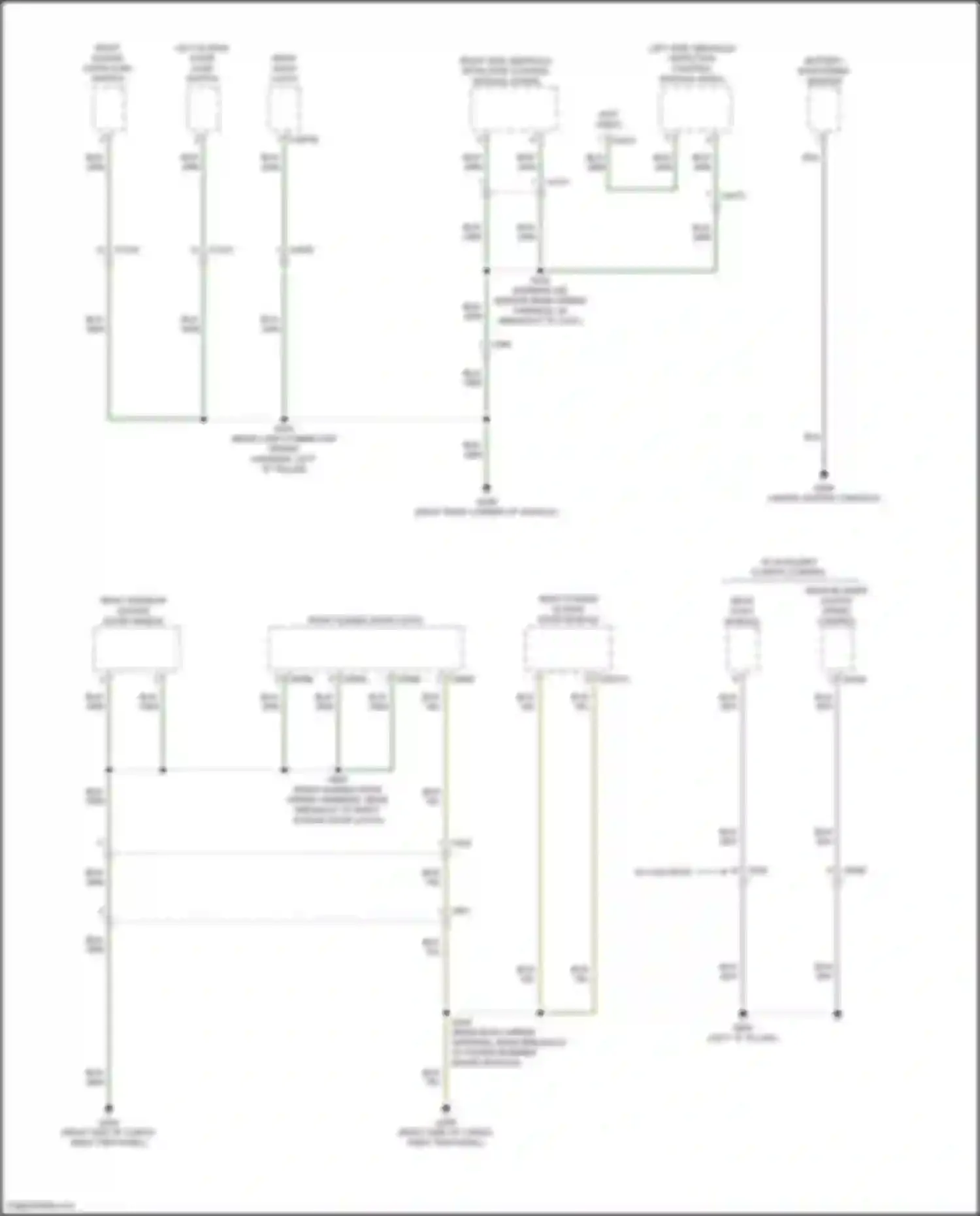 Transit Ford T8 (2023-2024): Ground distribution circuit (8 of 11)
