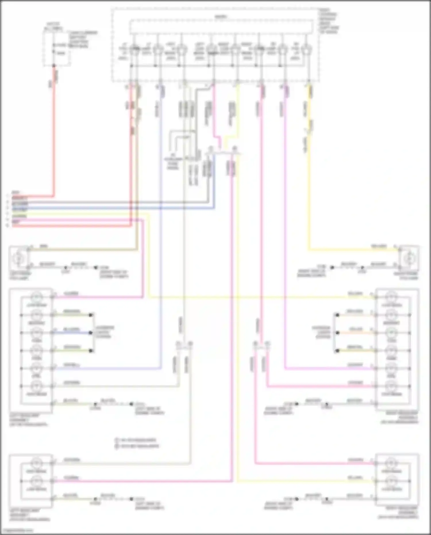 Transit Ford T8 (2023-2024): Headlights circuit (2 of 2)