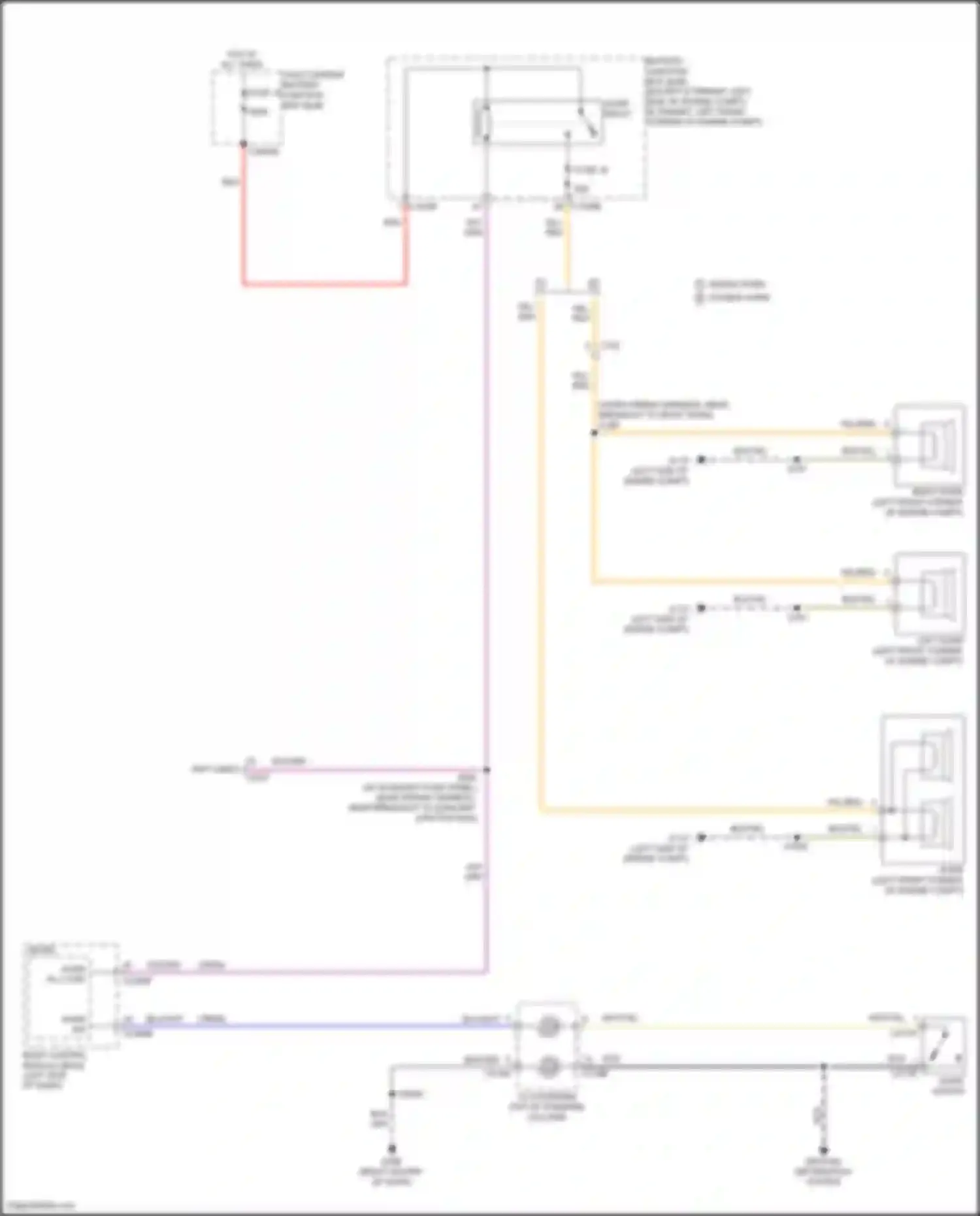 Transit Ford T8 (2023-2024): Horn circuit
