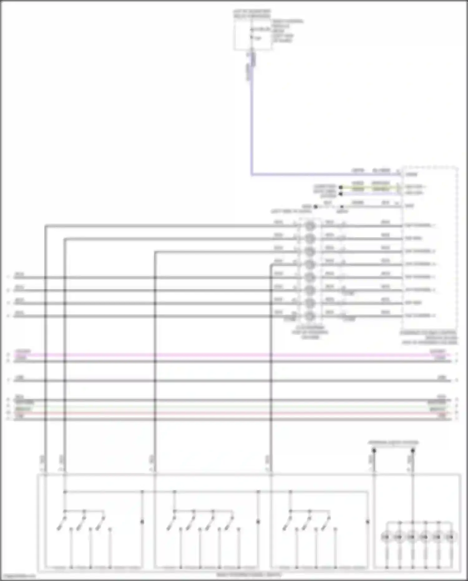 Transit Ford T8 (2023-2024): Navigation circuit, w/o sync (3 of 4)