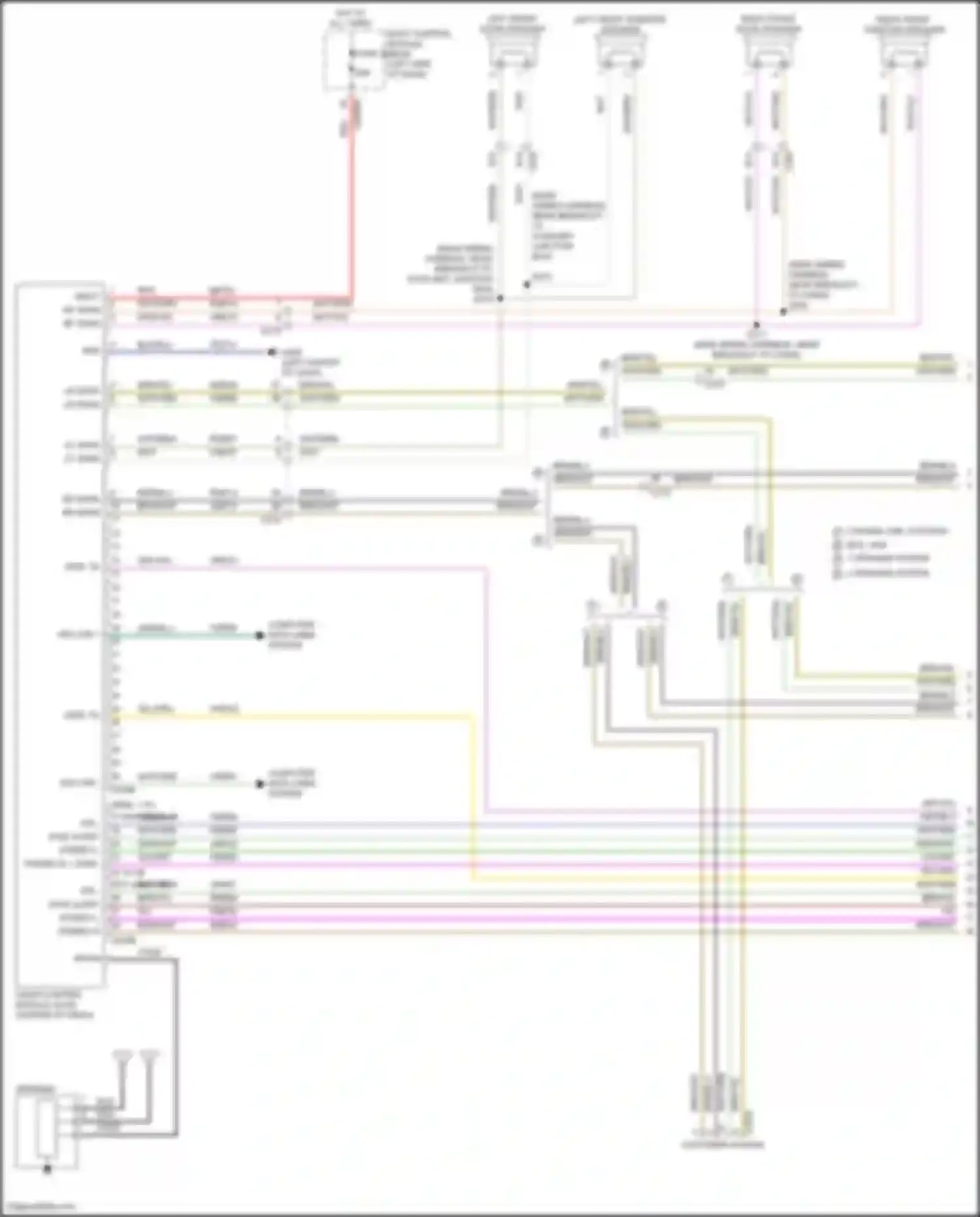 Transit Ford T8 (2023-2024): Navigation circuit, w/ sync 3 (1 of 4)