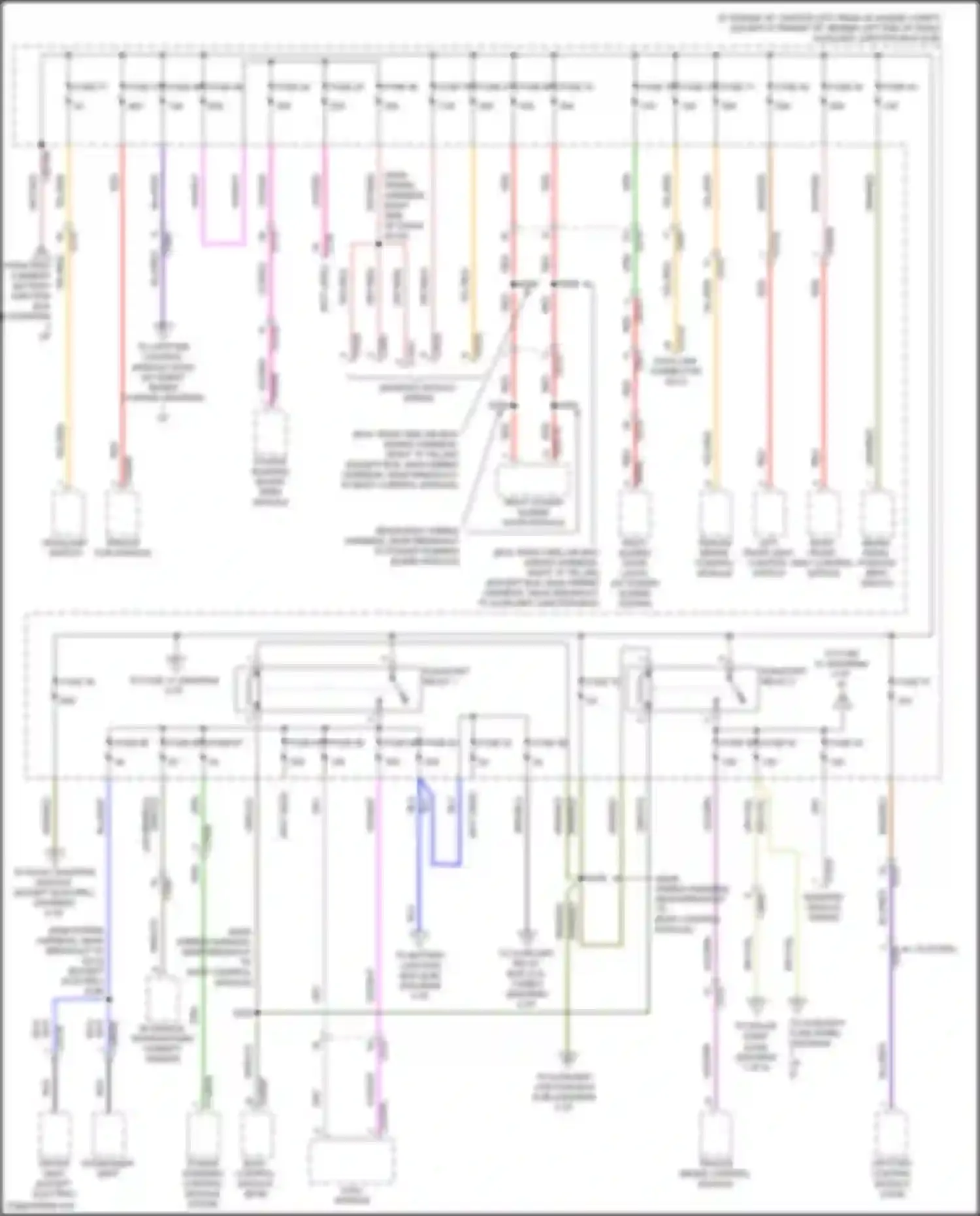 Transit Ford T8 (2023-2024): Power distribution circuit (3 of 9)
