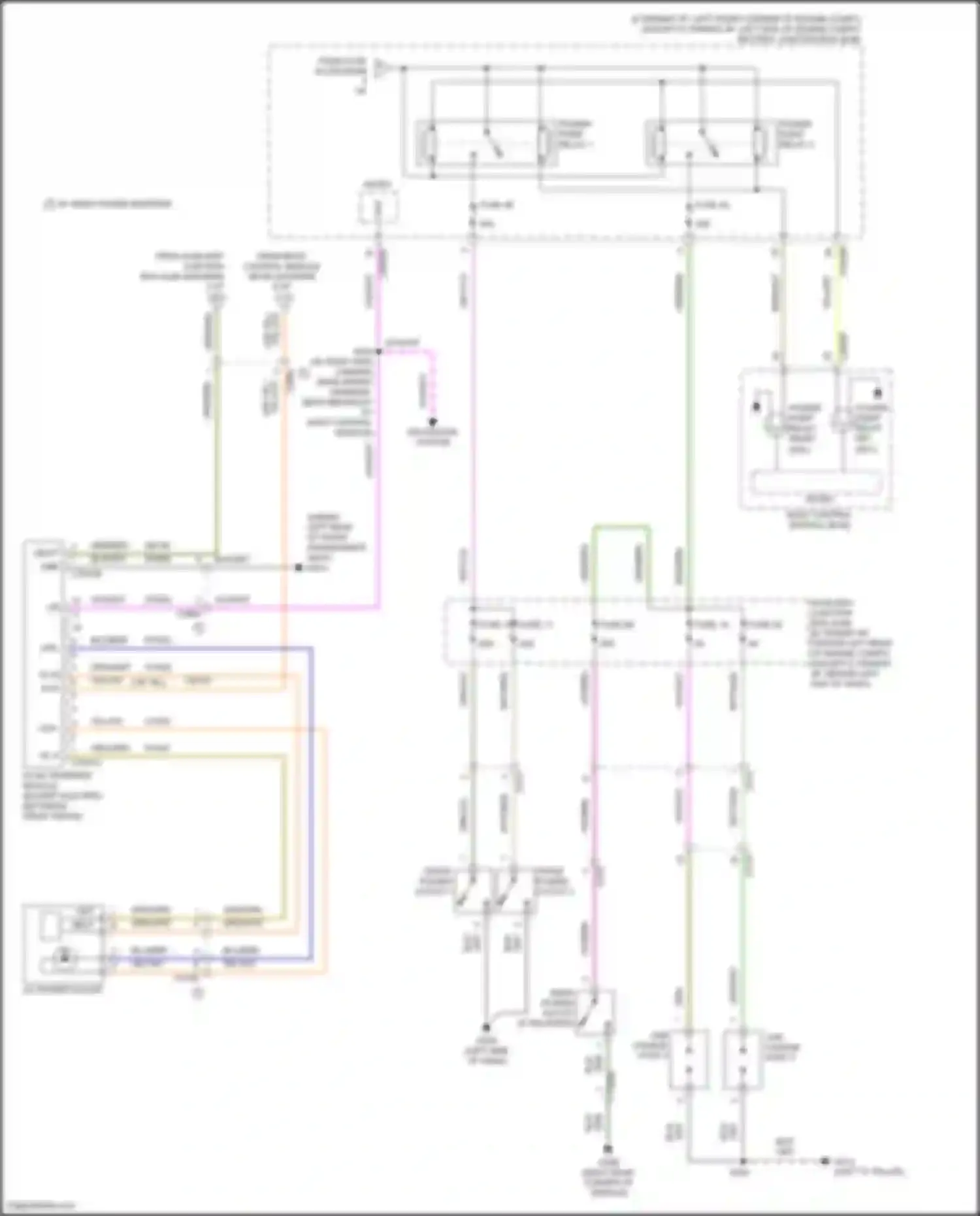 Transit Ford T8 (2023-2024): Power distribution circuit (6 of 9)