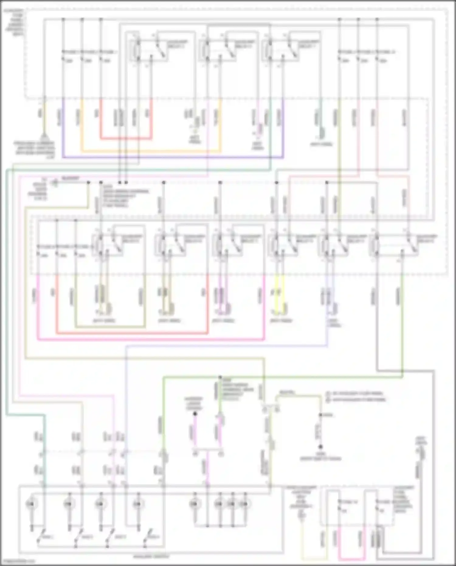 Transit Ford T8 (2023-2024): Power distribution circuit (7 of 9)