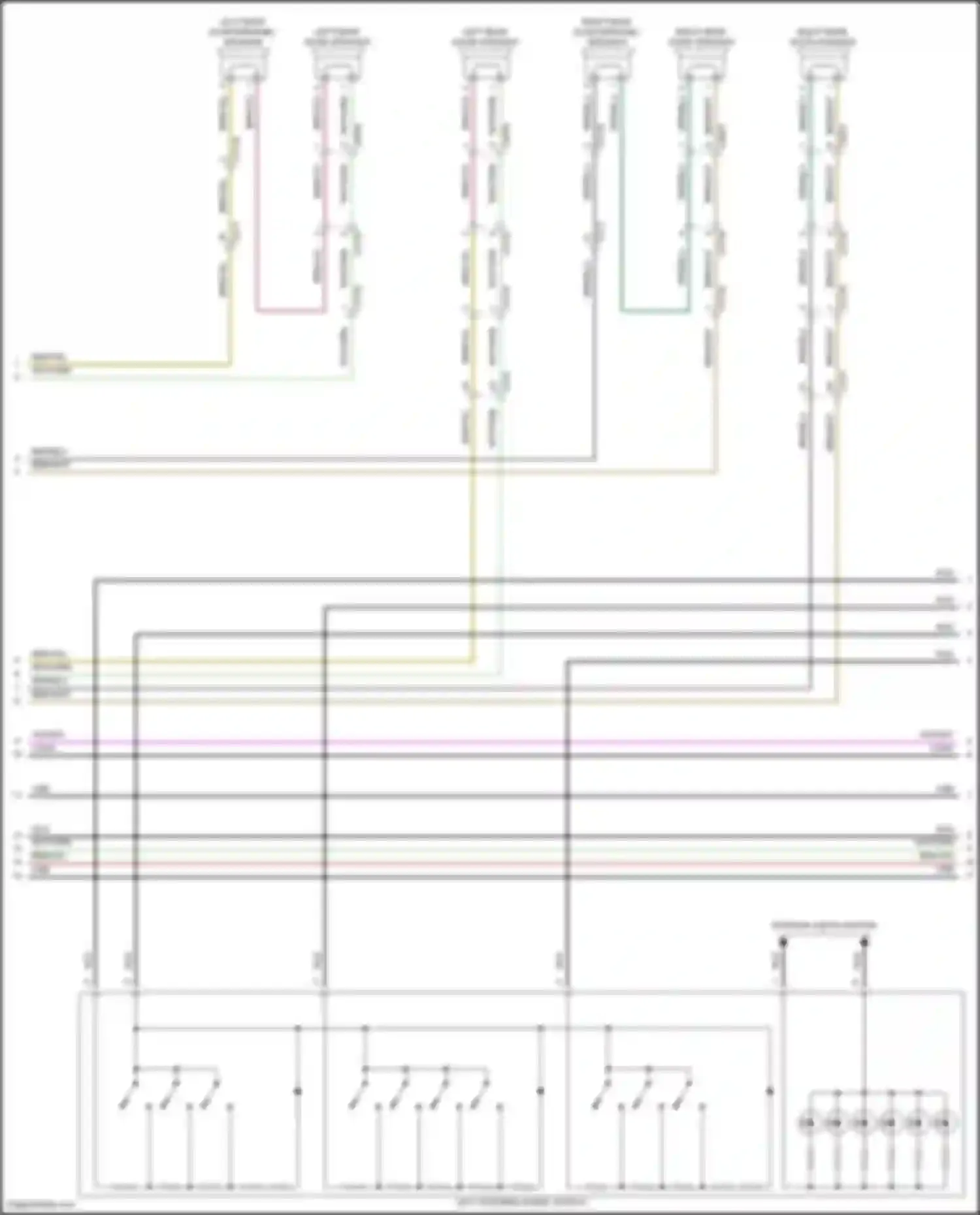 Transit Ford T8 (2023-2024): Radio circuit, w/o sync (2 of 4)