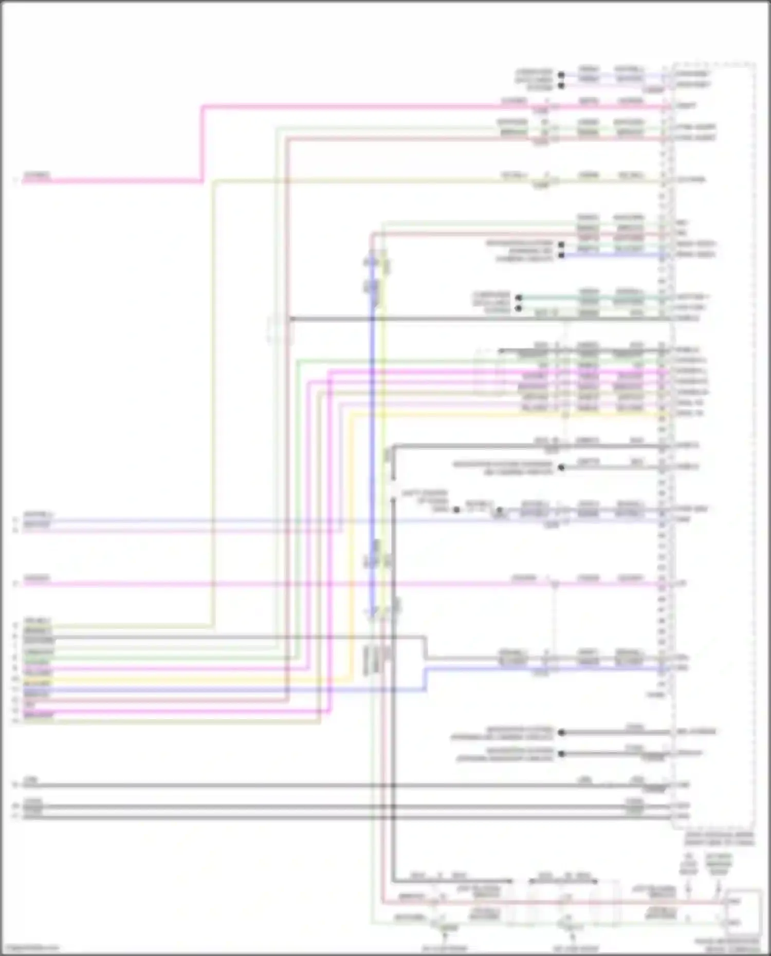 Transit Ford T8 (2023-2024): Radio circuit, w/ sync 4 (5 of 5)
