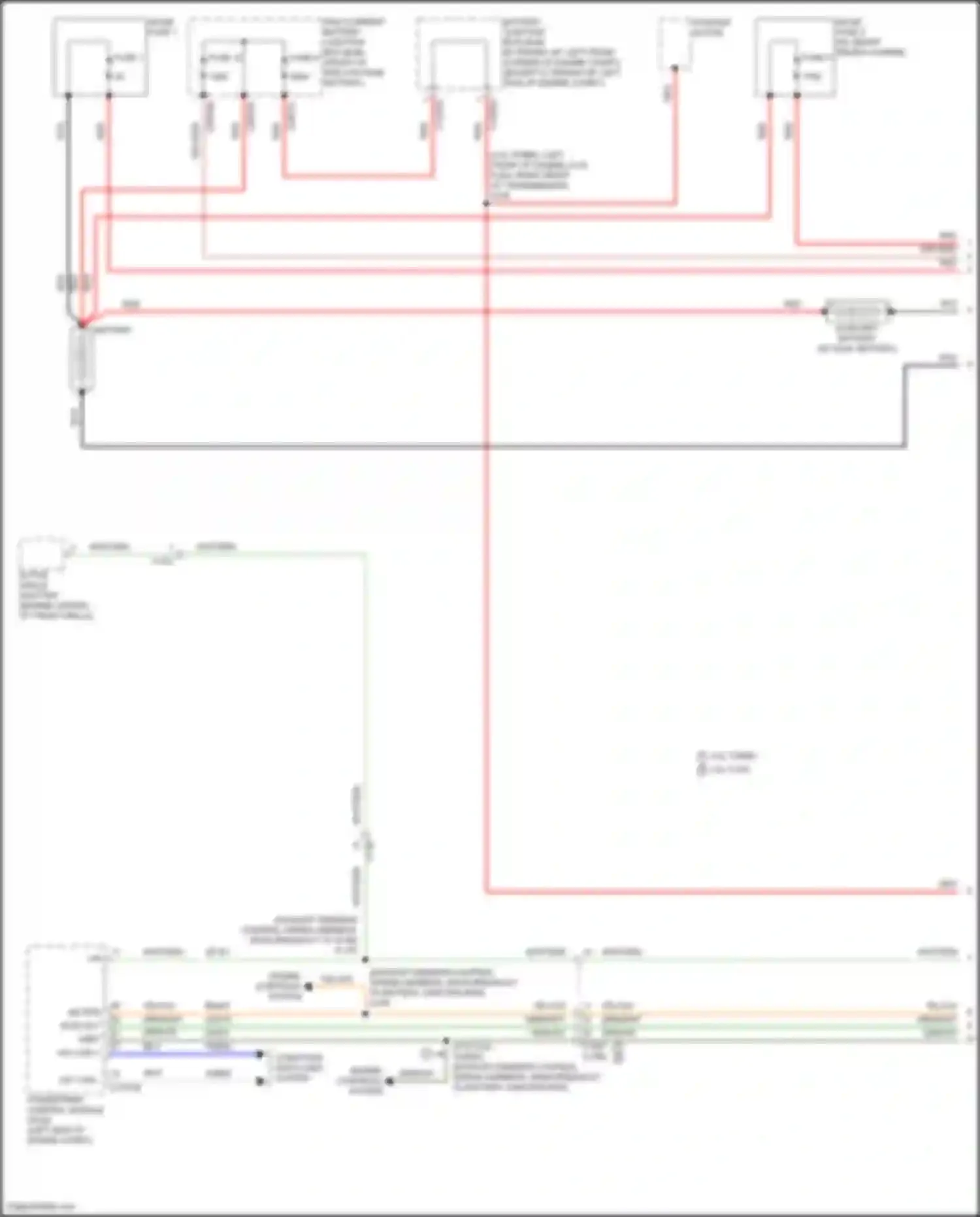 Transit Ford T8 (2023-2024): Charging circuit (1 of 2)