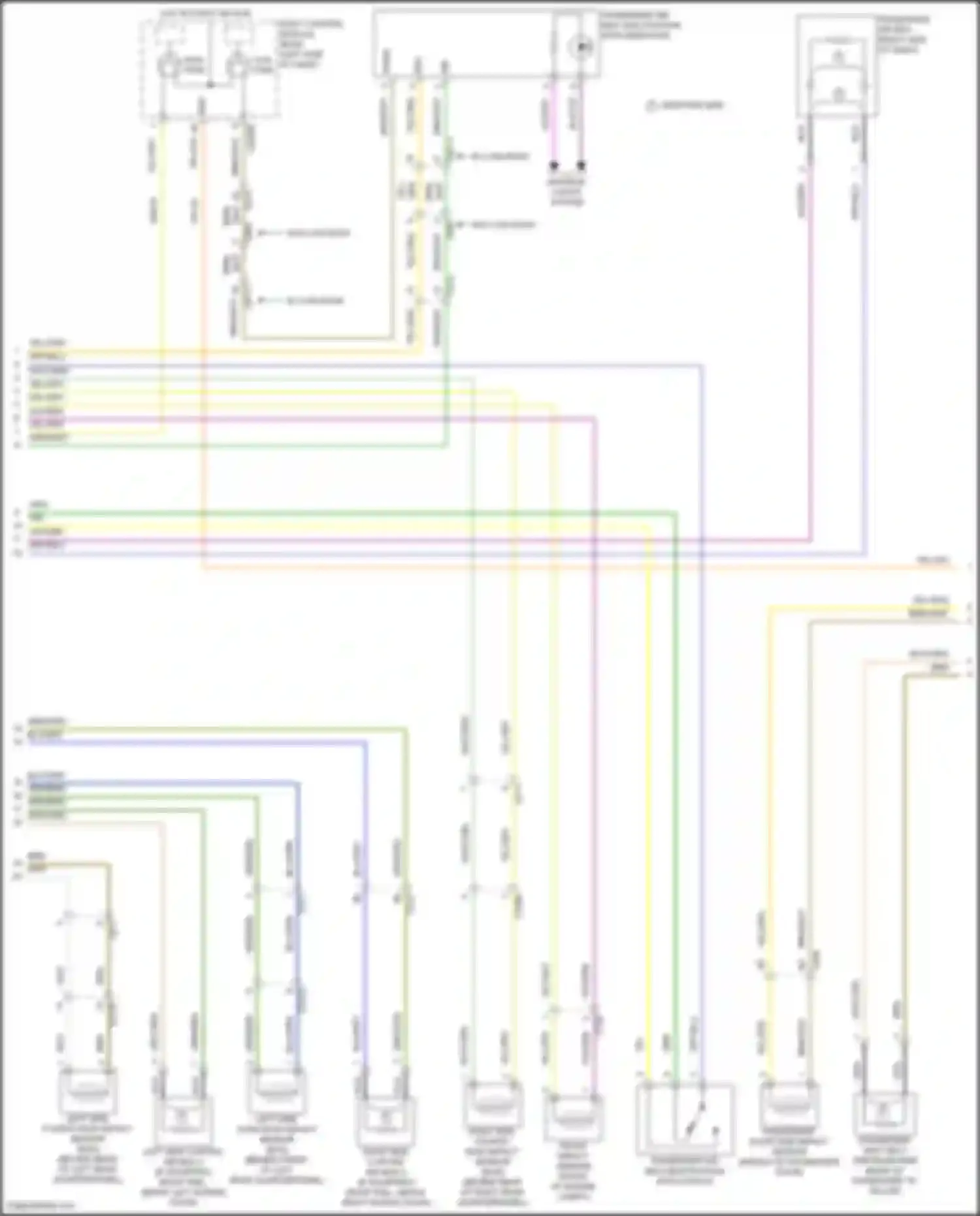 Transit Ford T8 (2023-2024): Supplemental restraints circuit (2 of 3)
