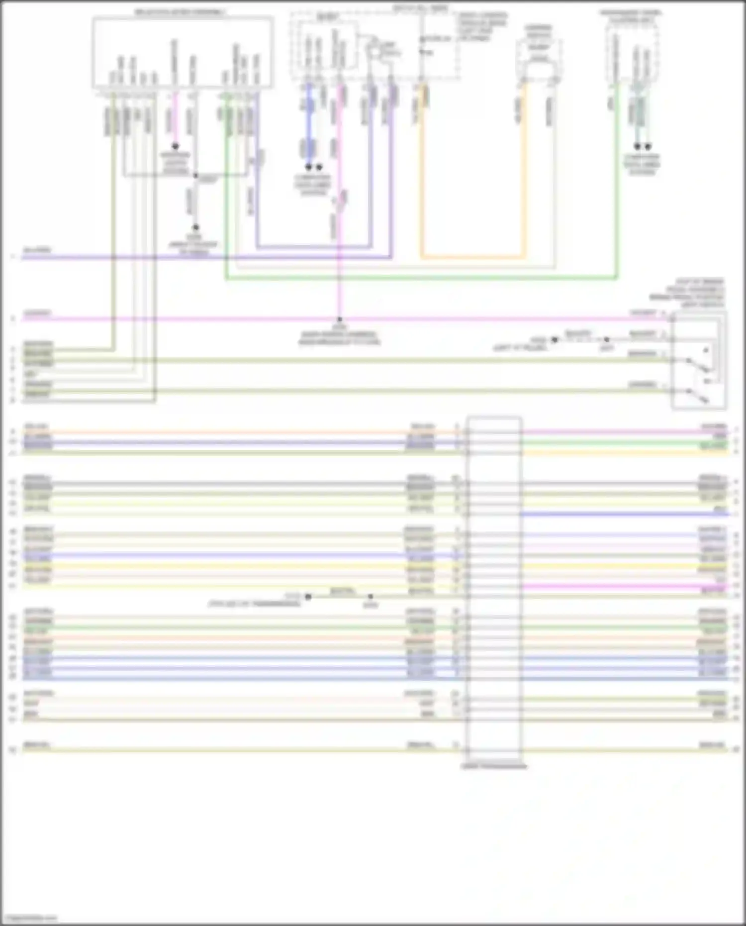 Transit Ford T8 (2023-2024): A/t circuit (2 of 3)