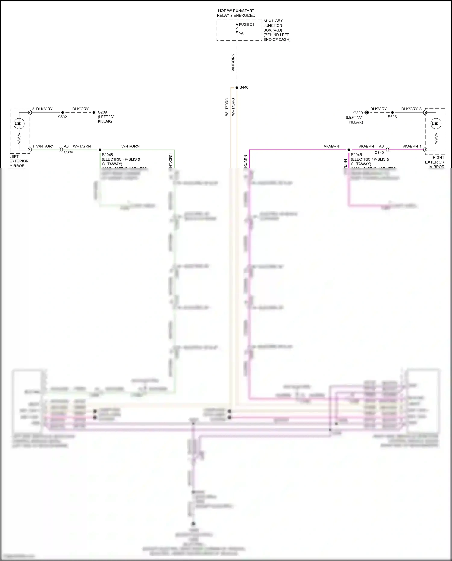 Wiring diagram blk/vio for Ford Transit T8 (2023-2024) (2 of 29)