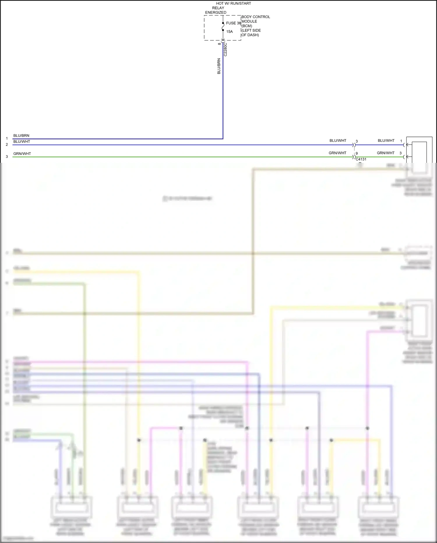 Wiring diagram blu/gry for Ford Transit T8 (2023-2024) (20 of 66)