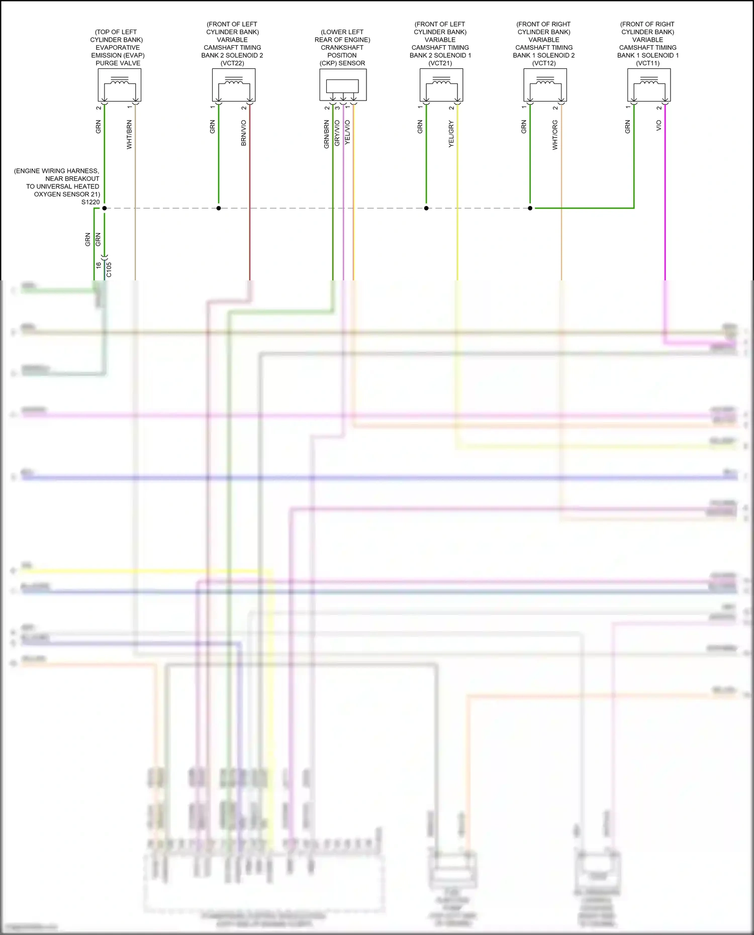 Wiring diagram blu/org for Ford Transit T8 (2023-2024) (13 of 28)