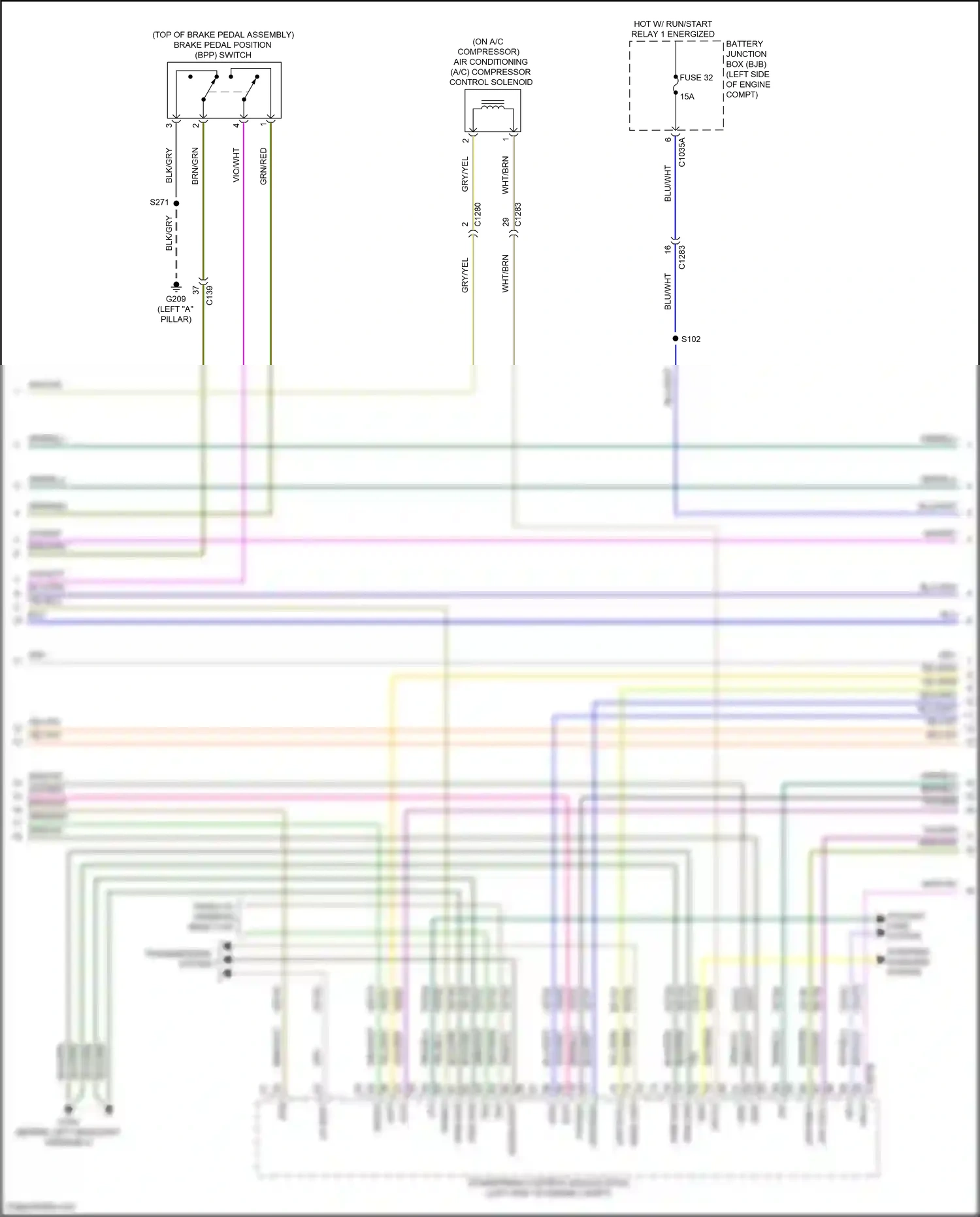 Wiring diagram blu/org for Ford Transit T8 (2023-2024) (15 of 28)