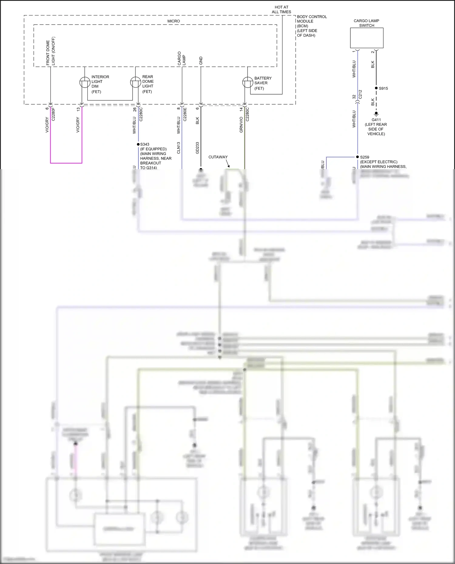 Wiring diagram brn/grn for Ford Transit T8 (2023-2024) (23 of 47)