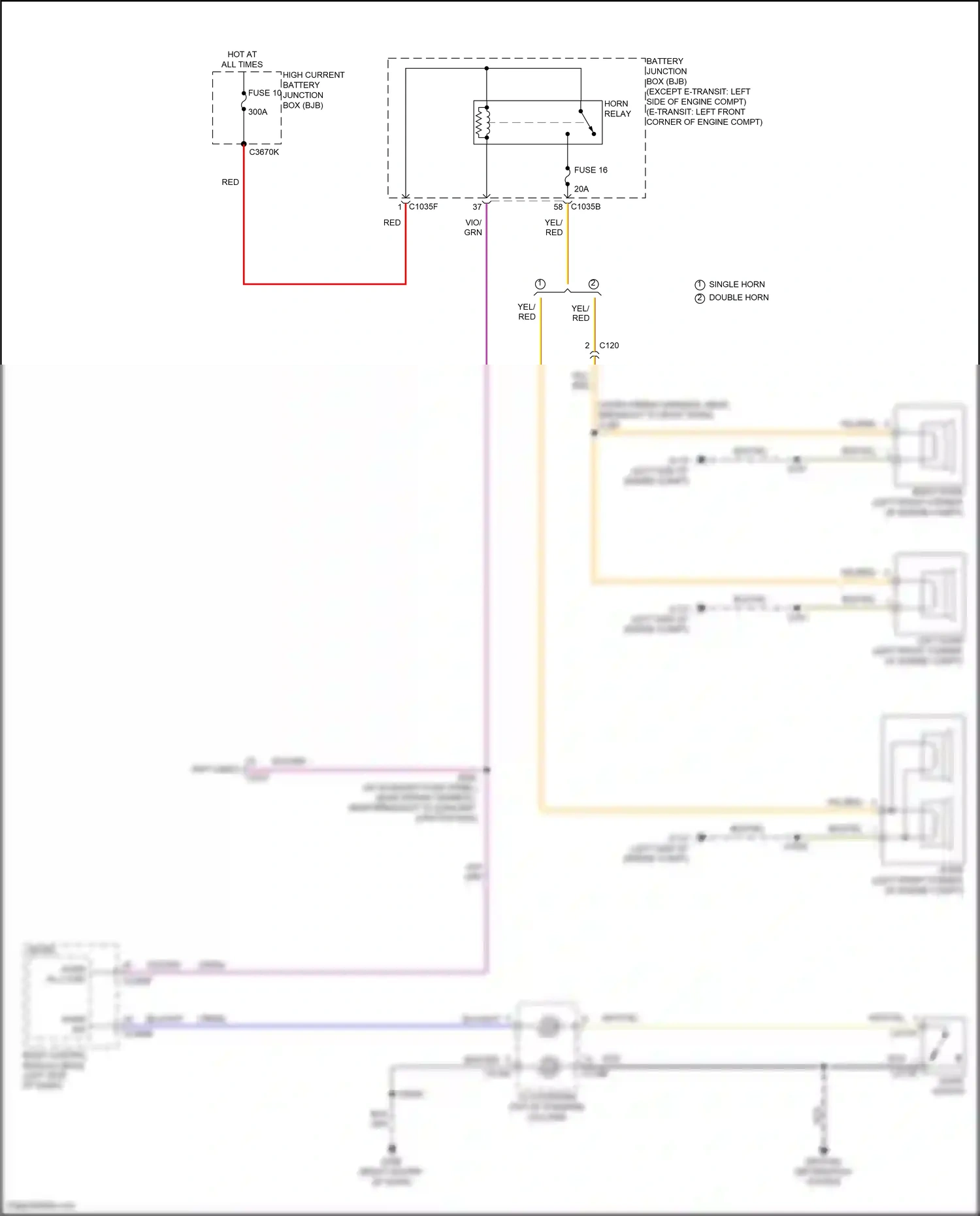 Wiring diagram grn for Ford Transit T8 (2023-2024) (43 of 65)