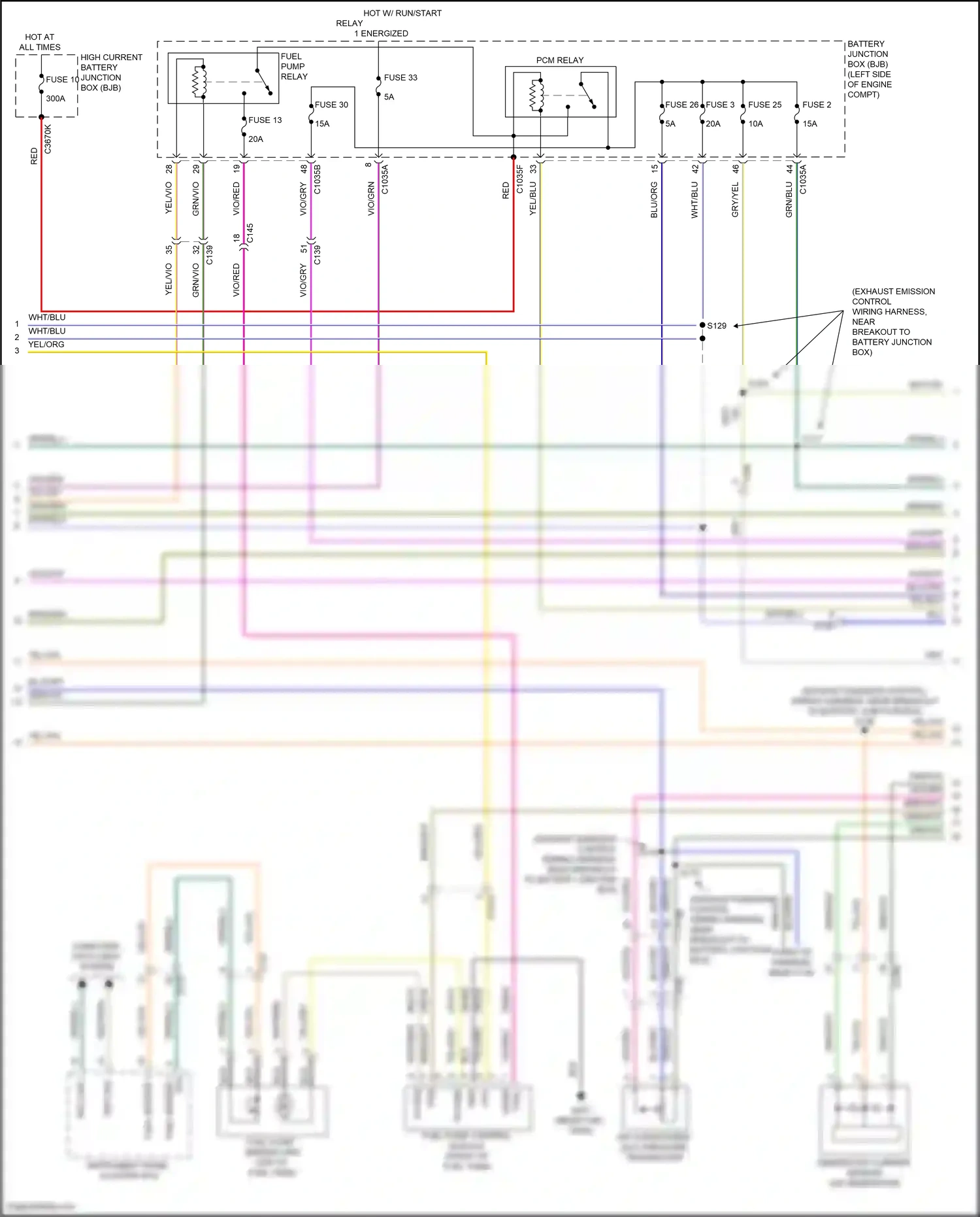 Wiring diagram grn/vio for Ford Transit T8 (2023-2024) (43 of 56)