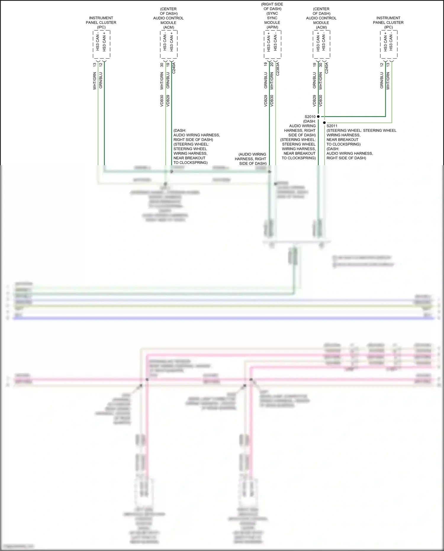 Wiring diagram gry/blu for Ford Transit T8 (2023-2024) (1 of 65)