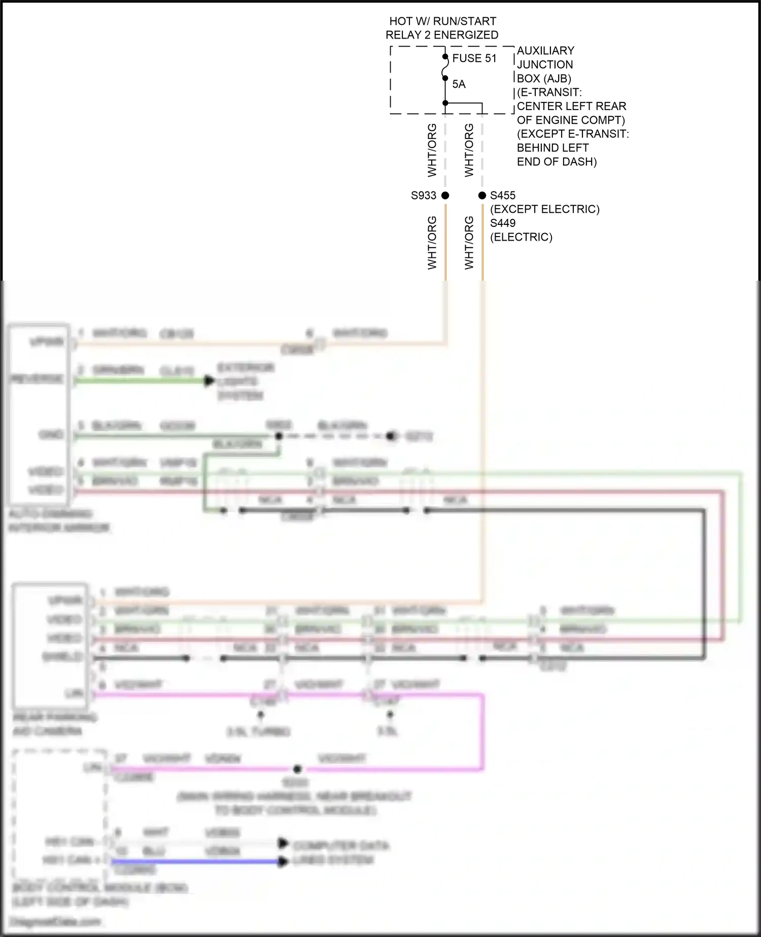 Wiring diagram nca for Ford Transit T8 (2023-2024) (44 of 85)