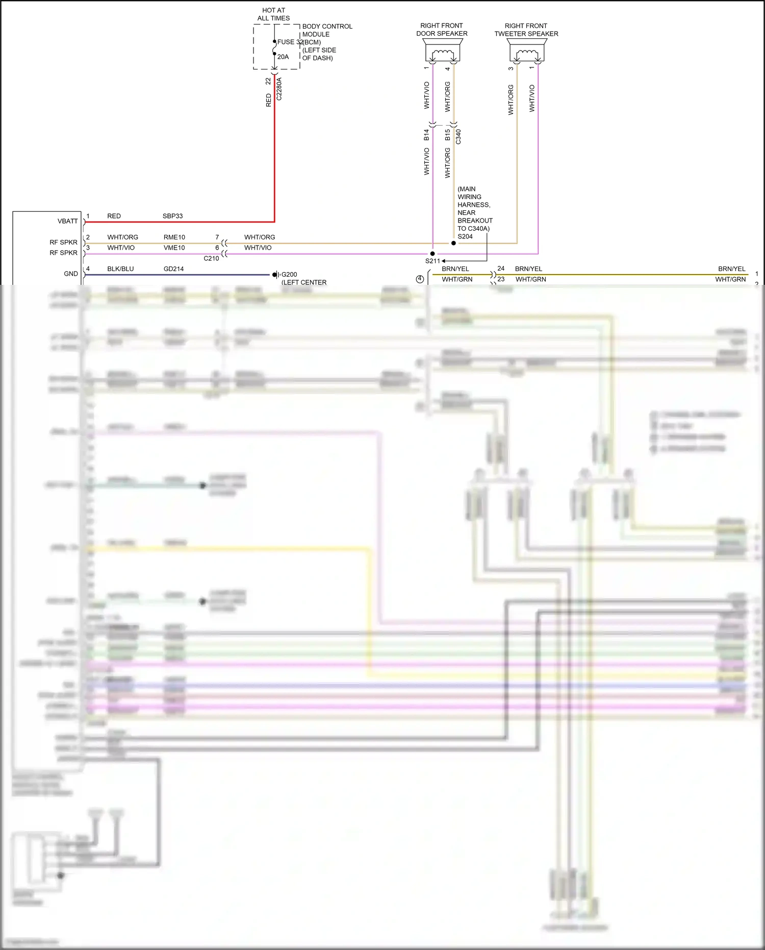 Wiring diagram nca for Ford Transit T8 (2023-2024) (13 of 85)