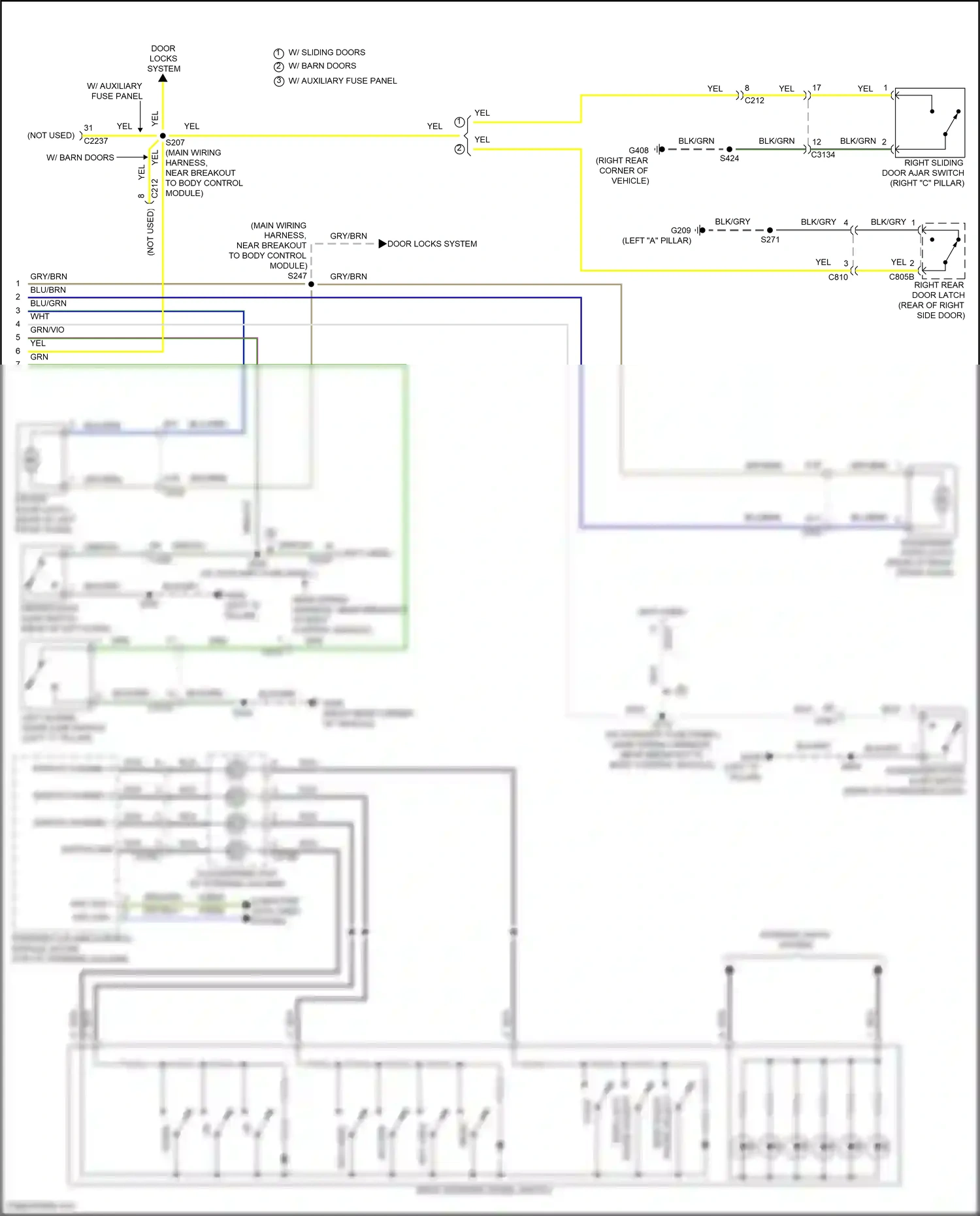 Wiring diagram phone accept for Ford Transit T8 (2023-2024) (1 of 1)