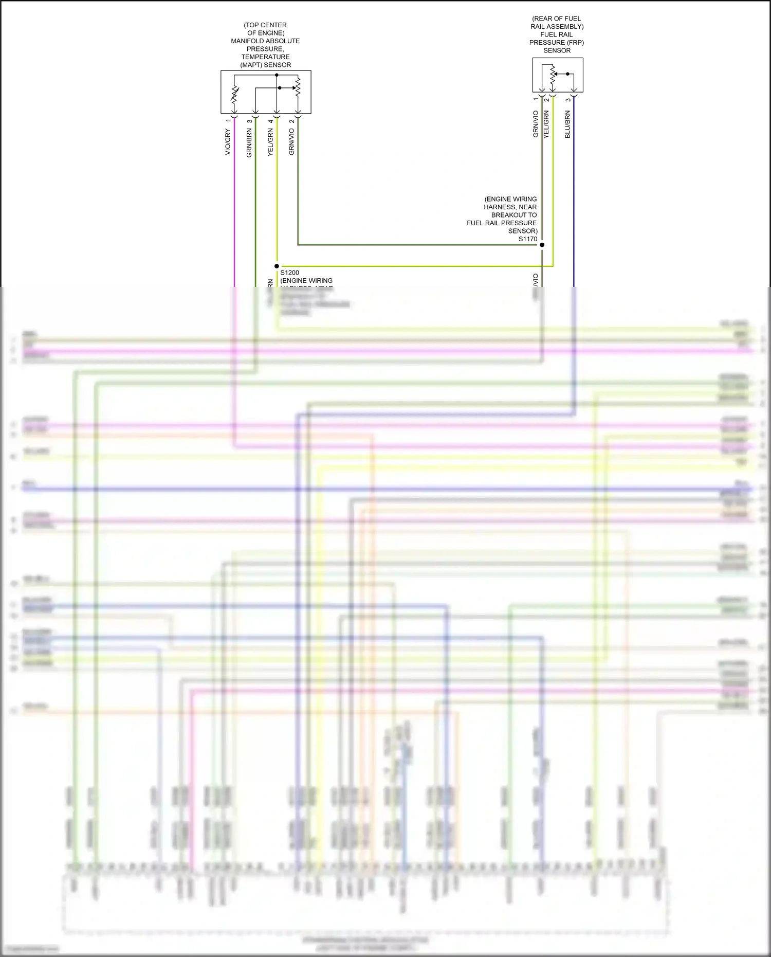 Wiring diagram used) for Ford Transit T8 (2023-2024) (2 of 3)