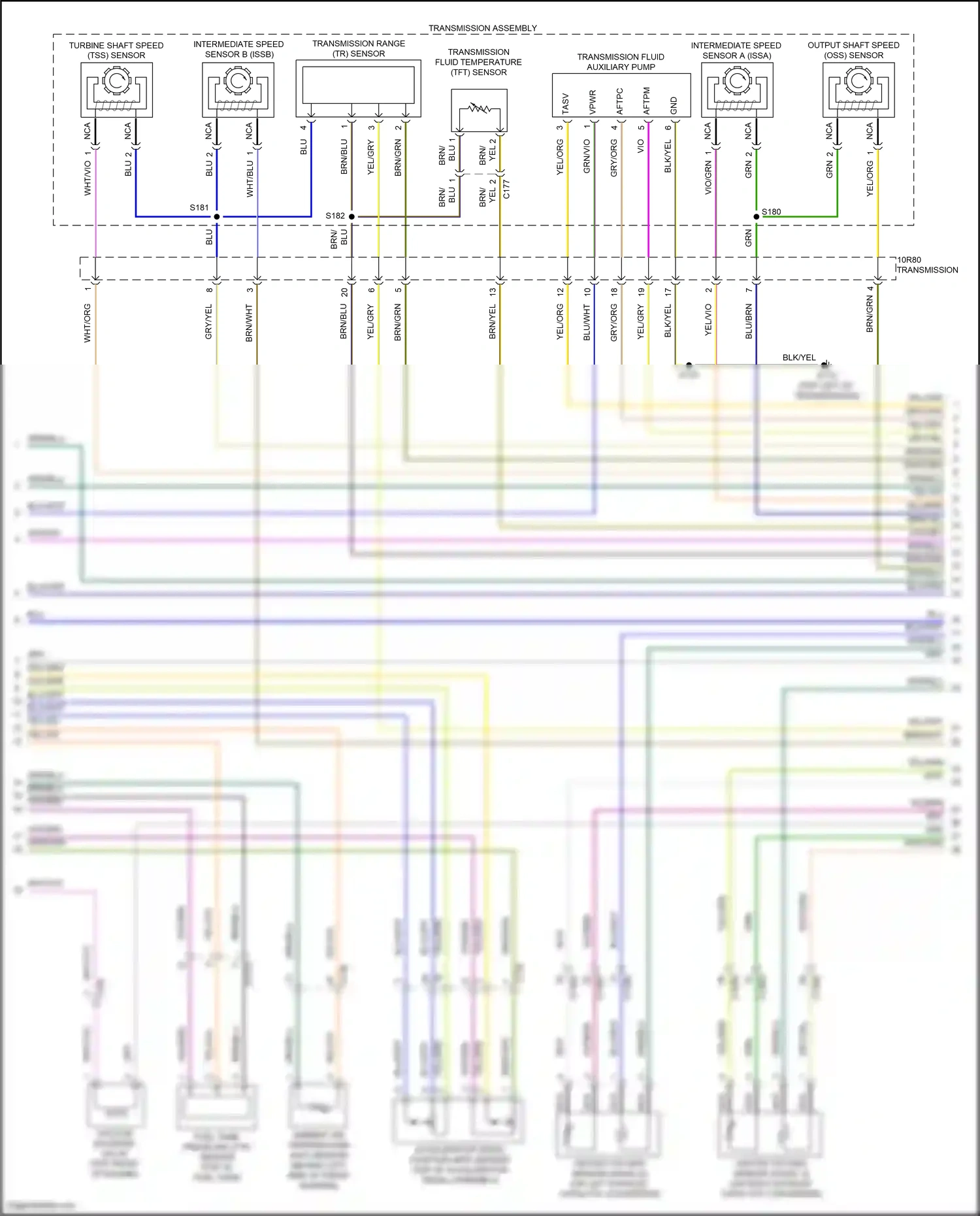 Wiring diagram wht for Ford Transit T8 (2023-2024) (89 of 97)