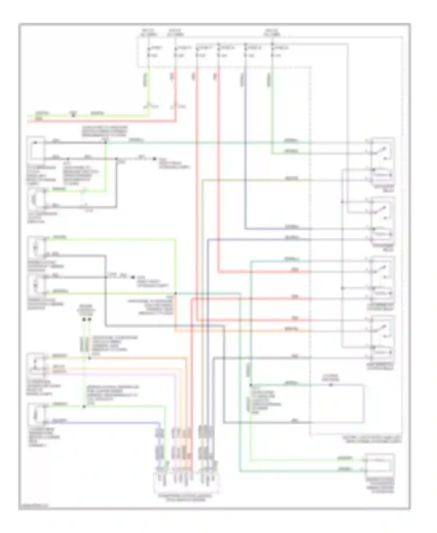 Transit Ford VII (2006-2013): Manual a/c circuit (2 of 2)