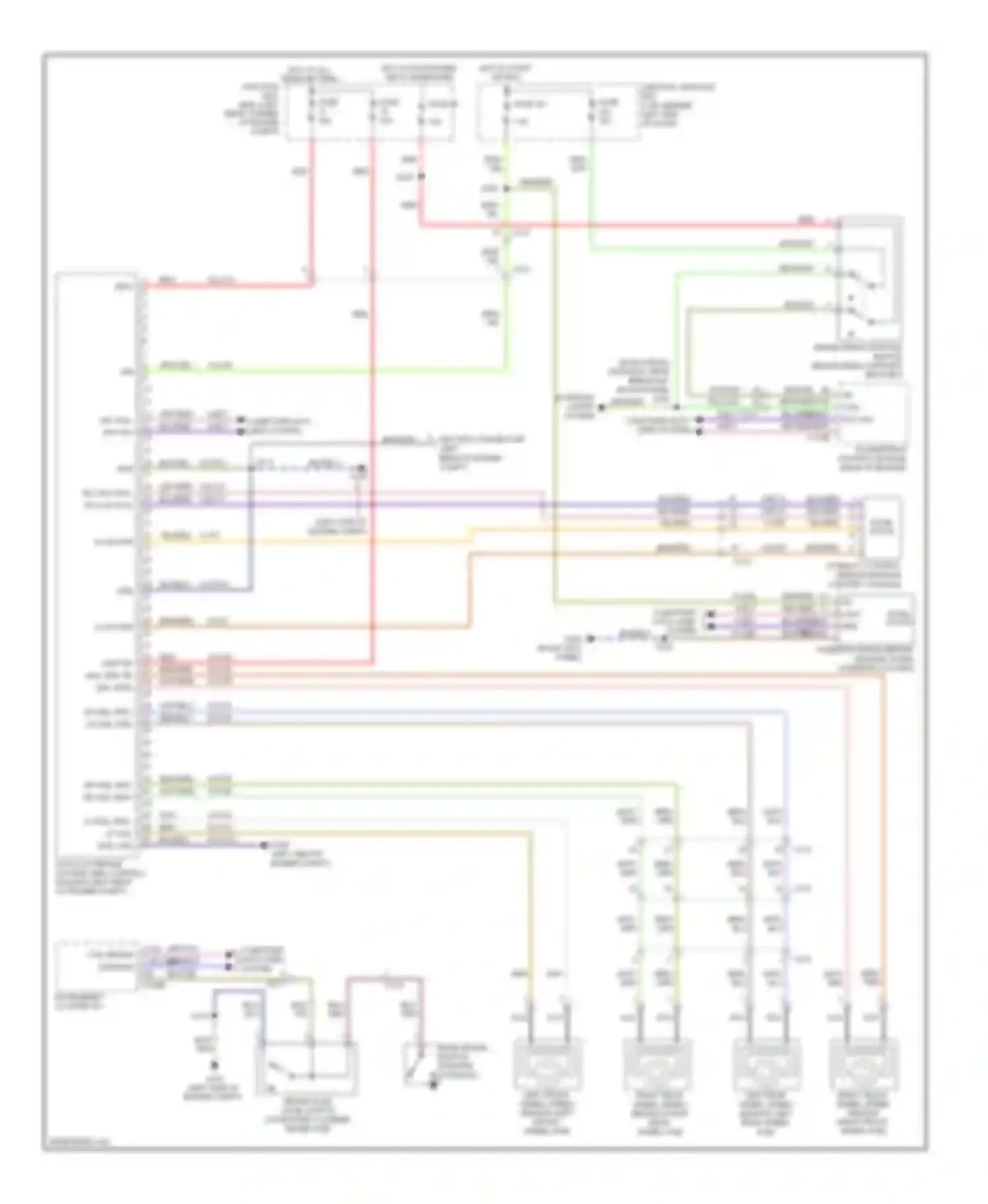 Transit Ford VII (2006-2013): Anti-lock brakes circuit, with dynamic stability control